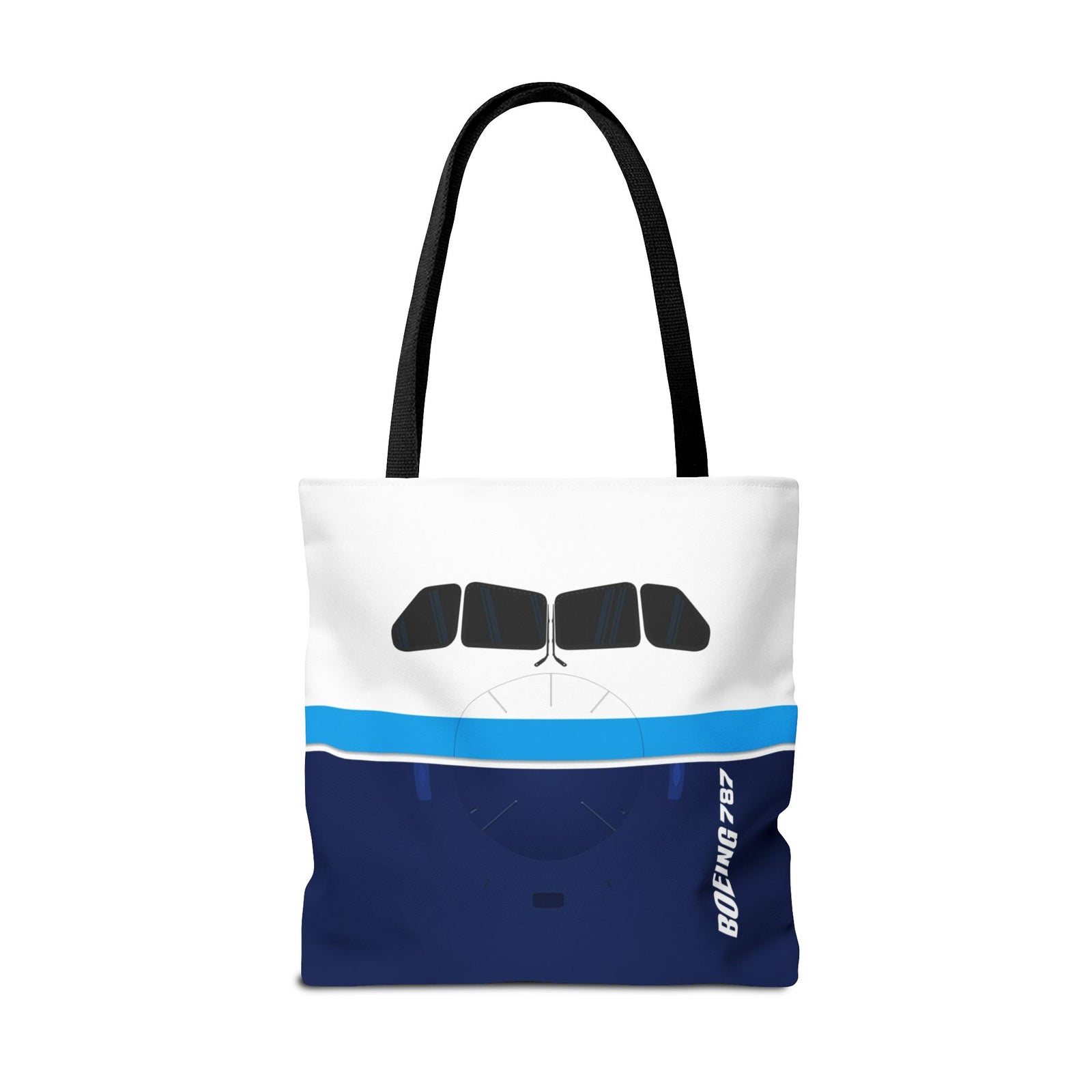 787 Tote Bag — Printed Green Travel Tote