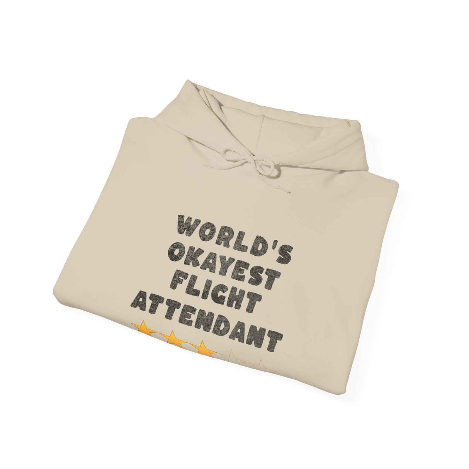 Worlds Okayest Flight Attendant - Pullover Hoodie