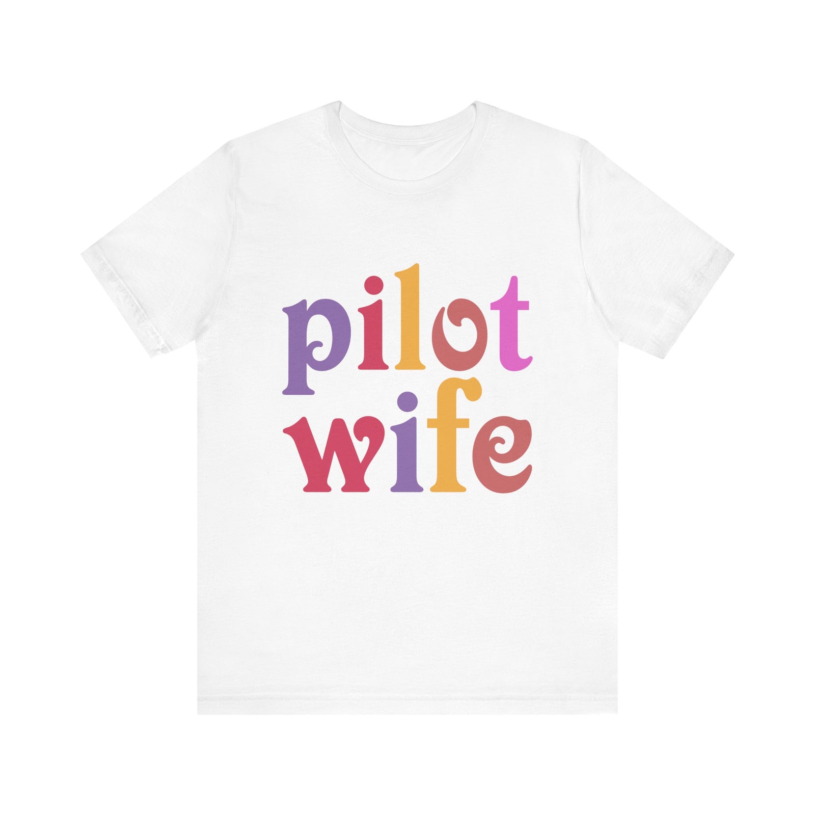 Pilot Wife Unisex Jersey Tee - Perfect for Aviation Enthusiasts