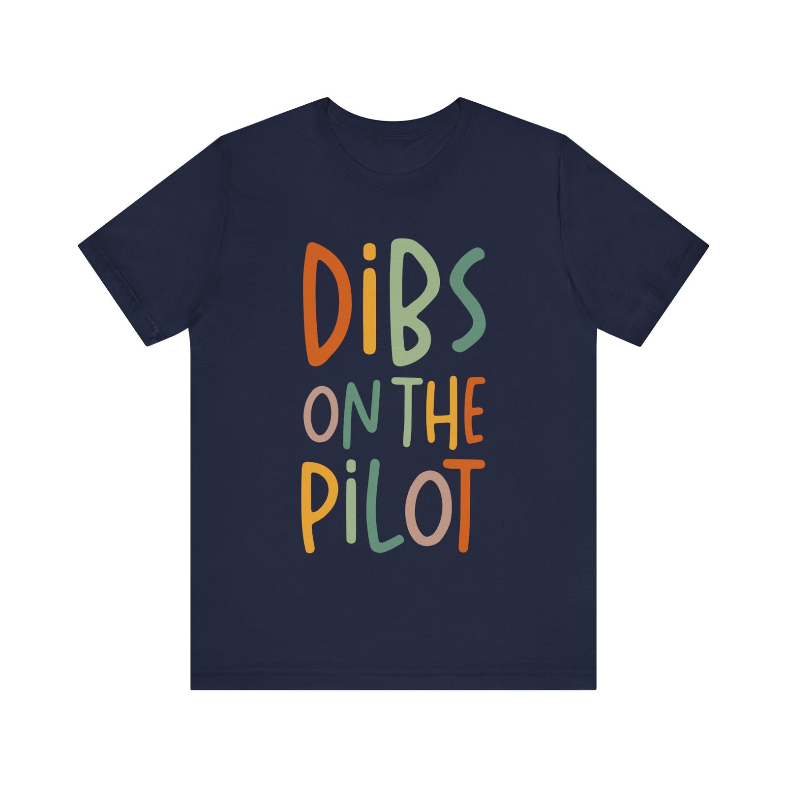 Dibs On The Pilot Unisex Jersey Tee - Perfect for Aviation Enthusiasts