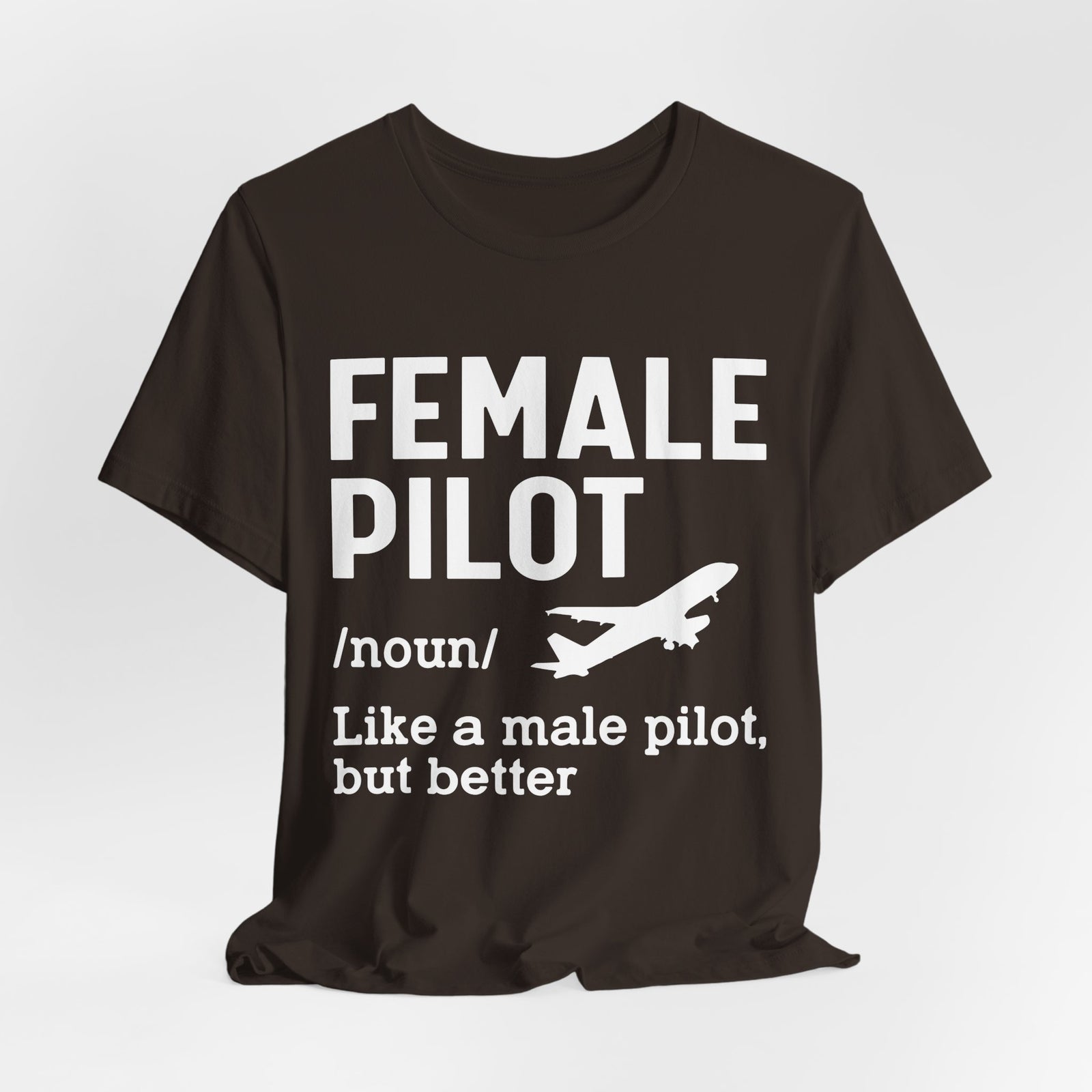 Female Pilot - Unisex Jersey Tee