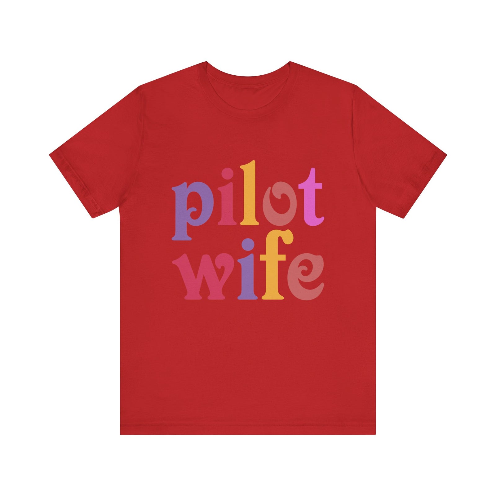 Pilot Wife Unisex Jersey Tee - Perfect for Aviation Enthusiasts
