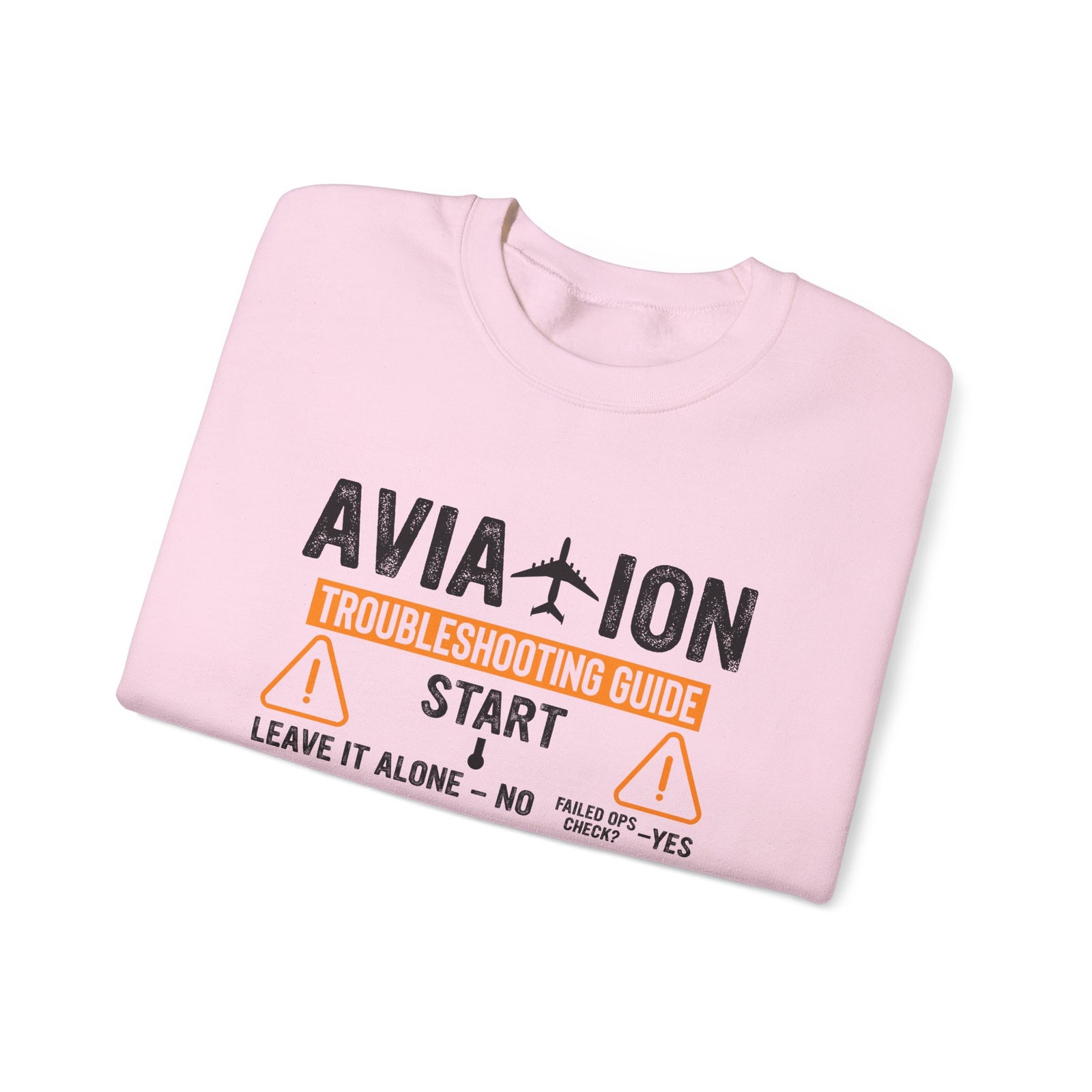 Aviation Troubleshooting Guide - Crewneck Sweatshirt