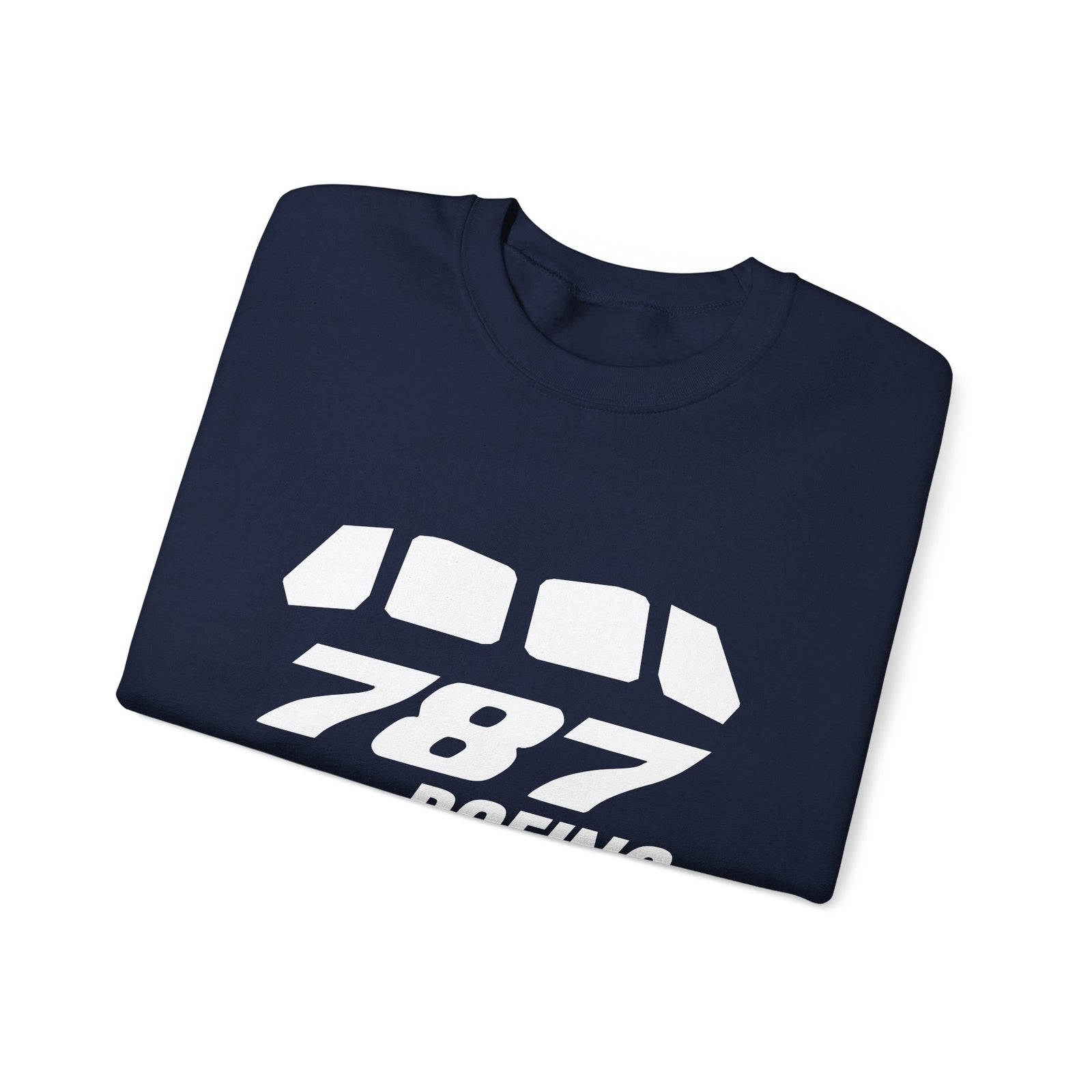 Boeing 787 Windshield Crewneck Sweatshirt - Travel Inspiring Cozy Apparel