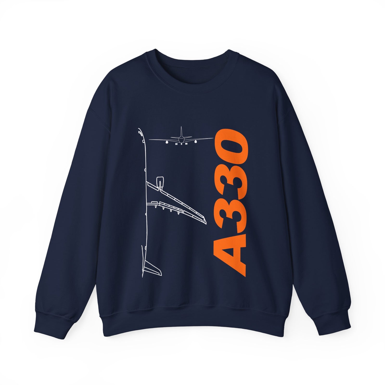 Airbus A330 Crewneck Sweatshirt - Travel Inspiring Cozy Apparel