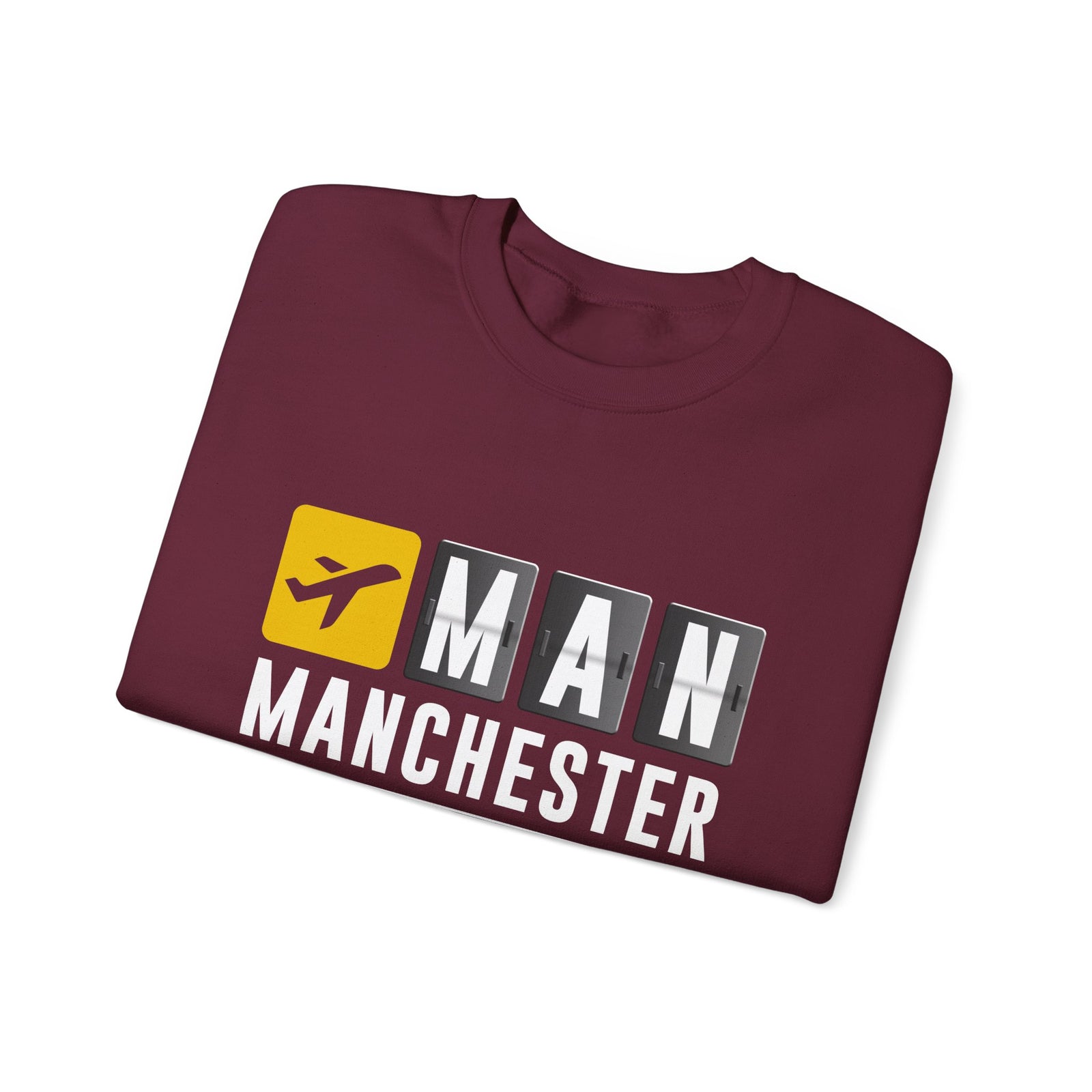 MAN Manchester Airport UK - Crewneck Sweatshirt