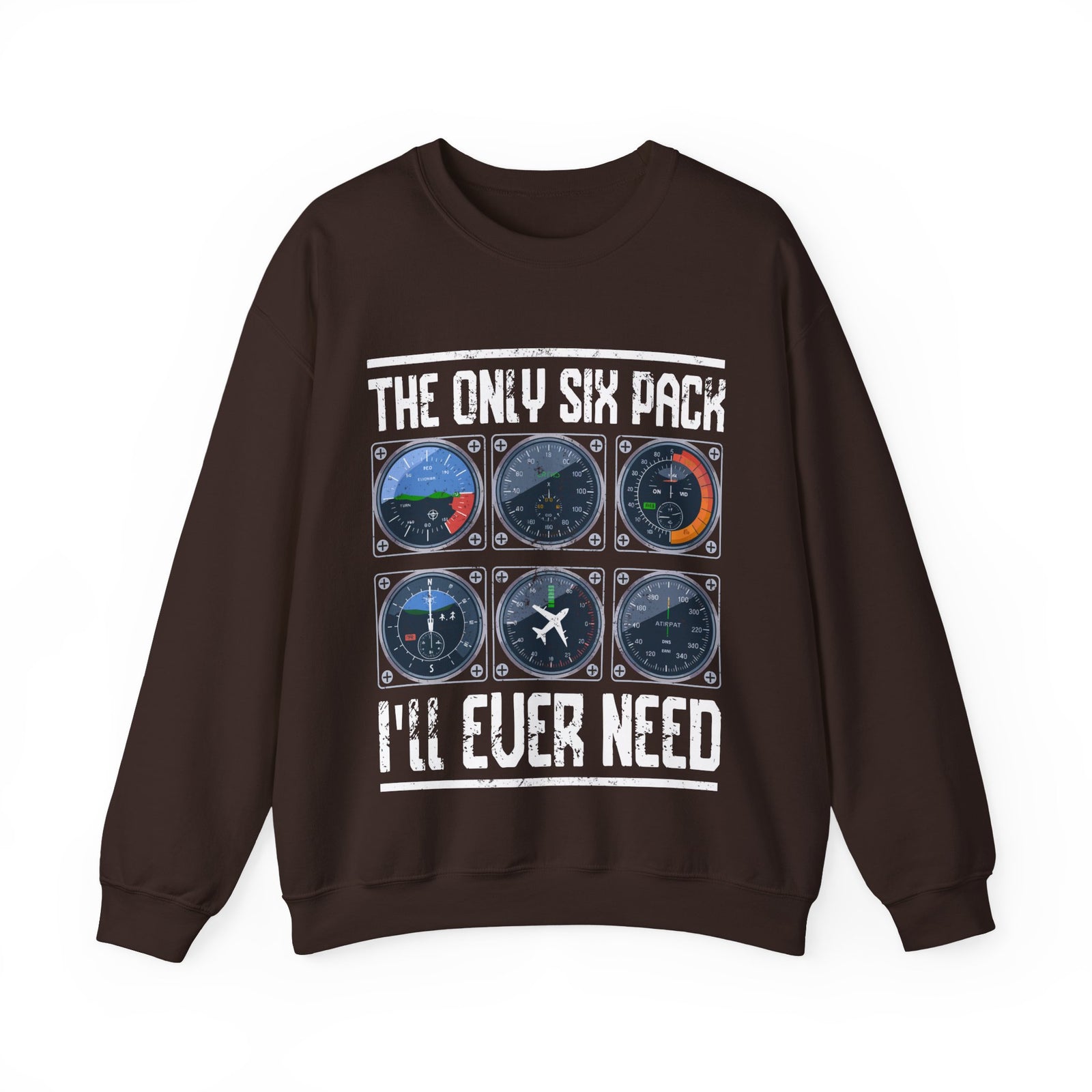The Only Six Pack I'll Ever Need - Unisex Crewneck Sweatshirt