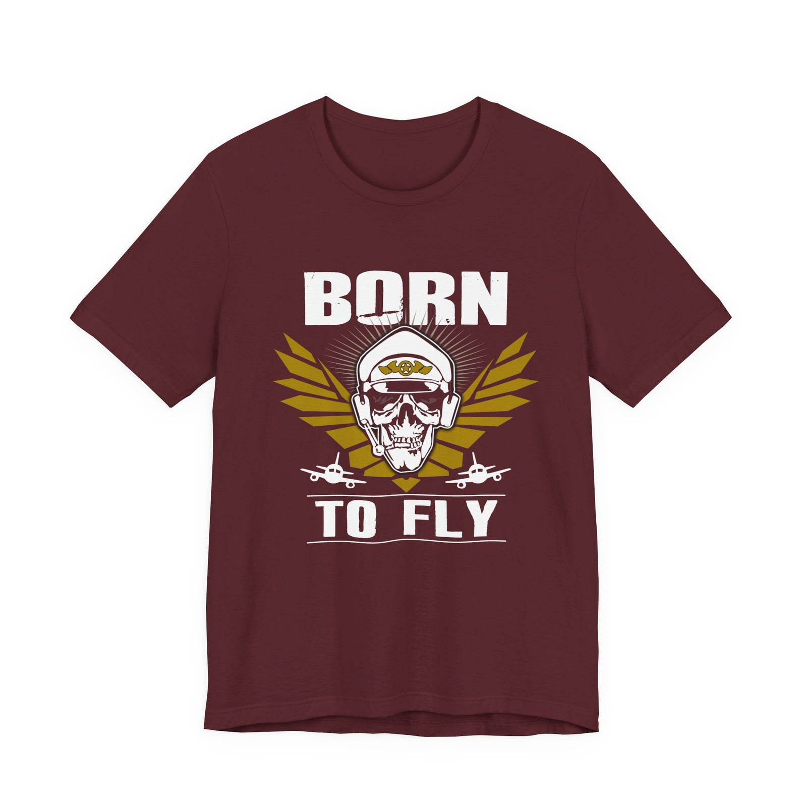 Born To Fly Unisex Jersey Tee - Perfect for Aviation Enthusiasts
