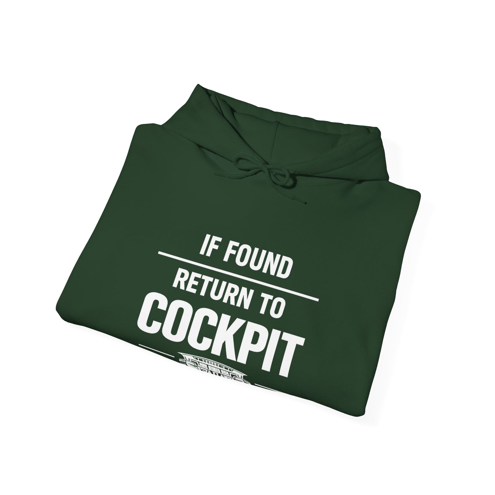 If Found: Return to the Cockpit - Pullover Hoodie