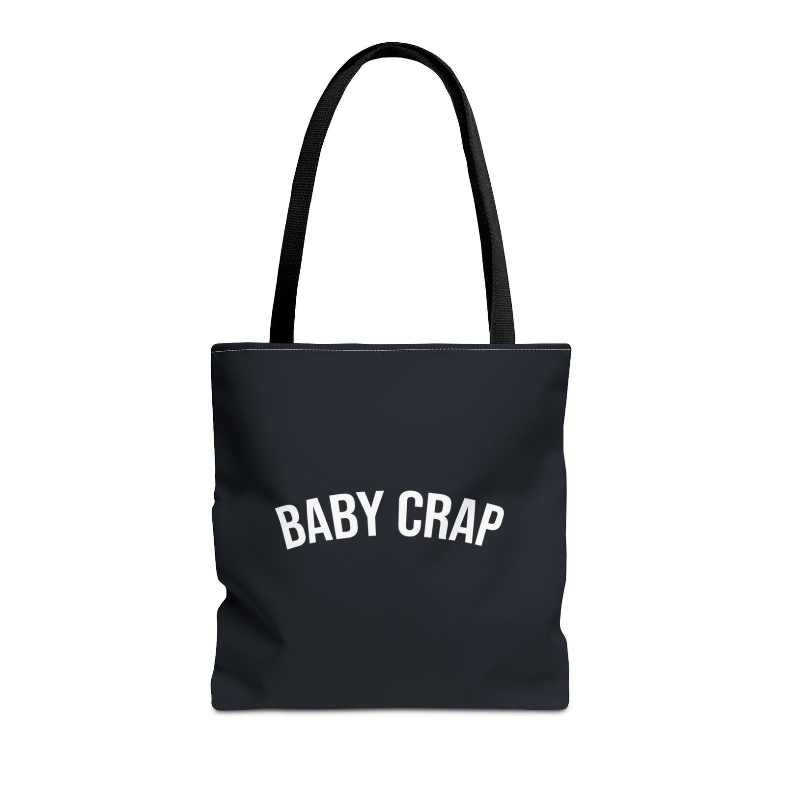Baby Crap Tote Bag — Printed Green Travel Tote
