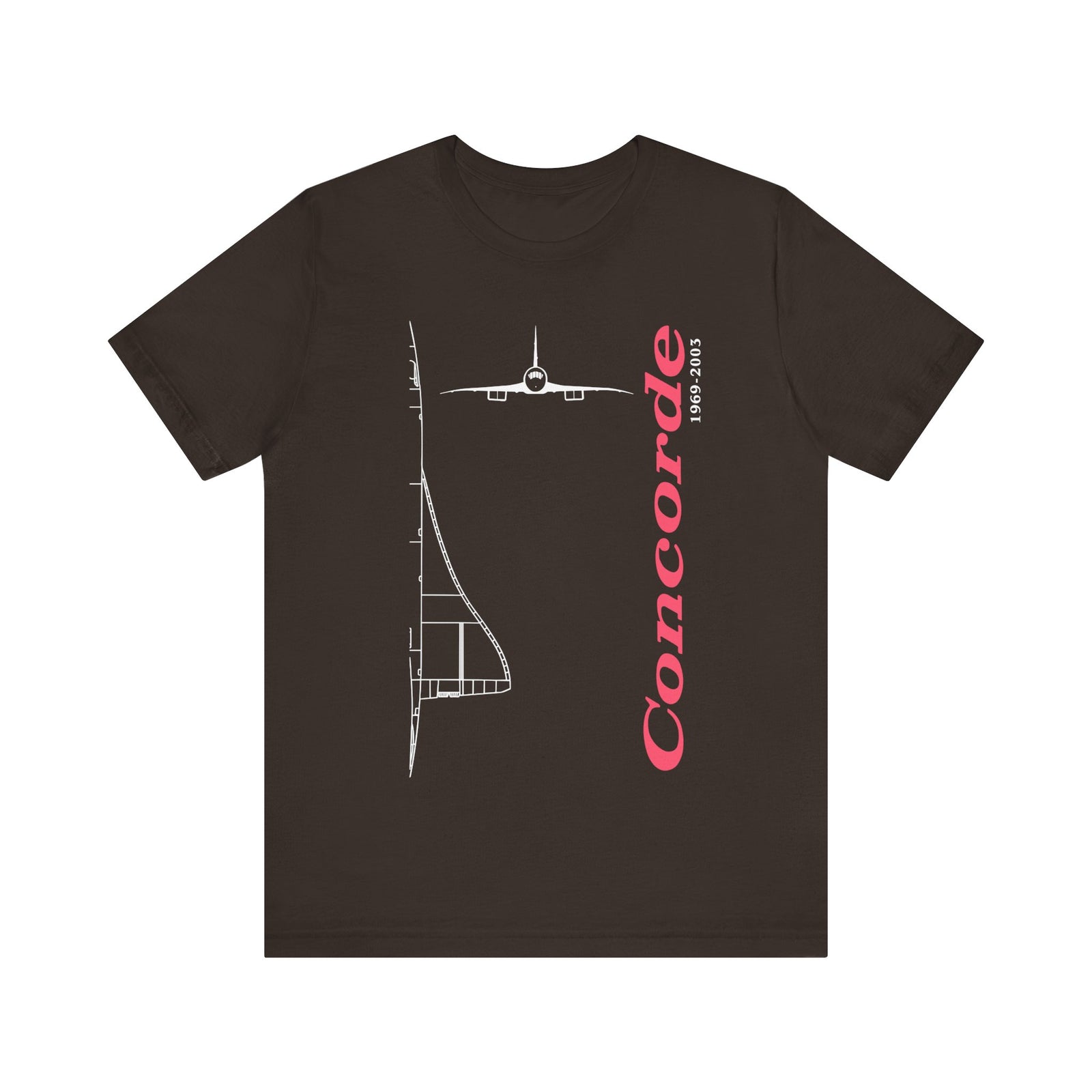 Concorde 1969-2003 Unisex Jersey Tee - Perfect for Aviation Enthusiasts