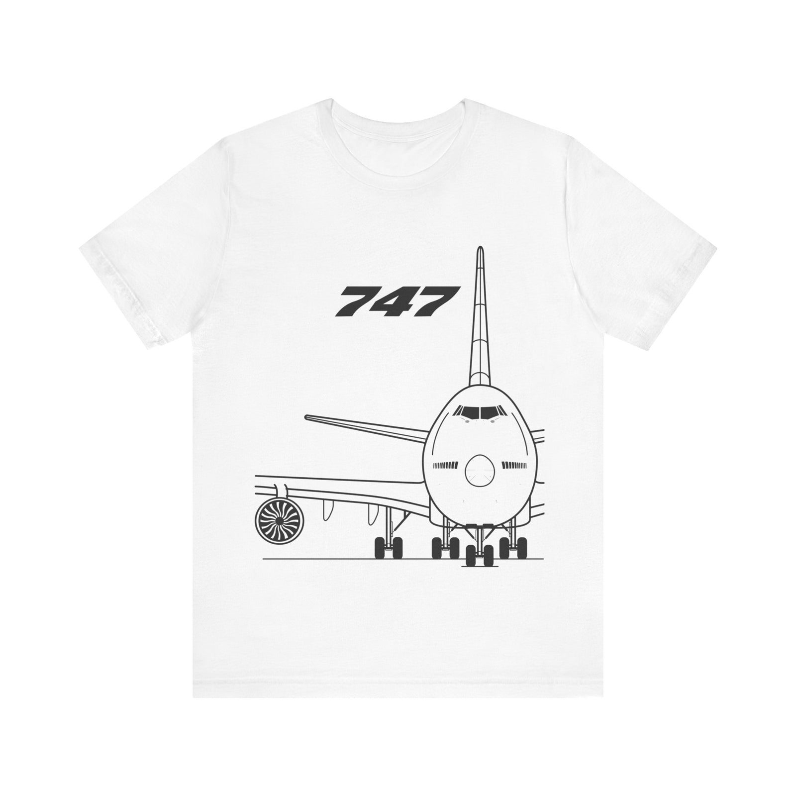 747 - Unisex Jersey Tee