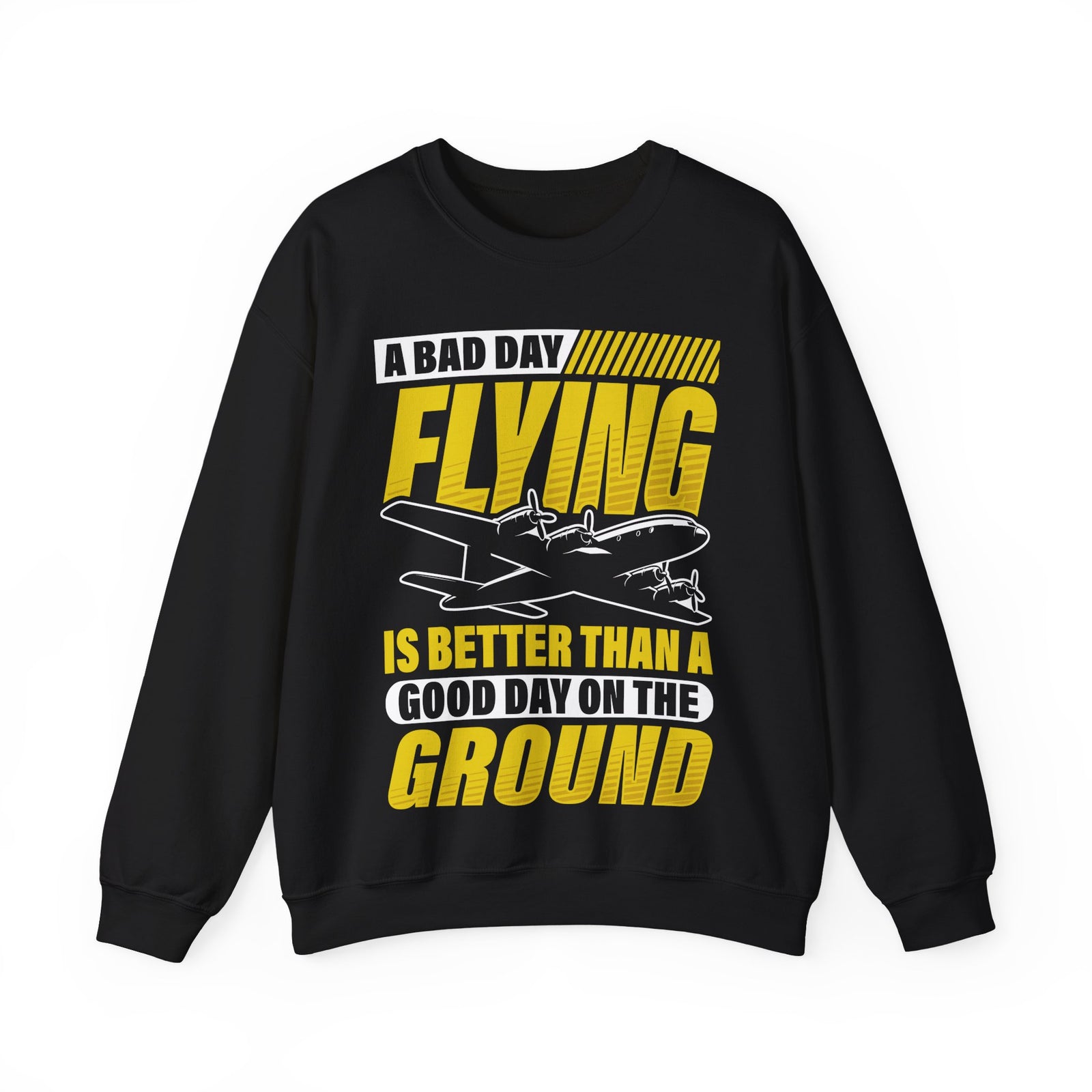 A Bad Day Flying - Unisex Crewneck Sweatshirt