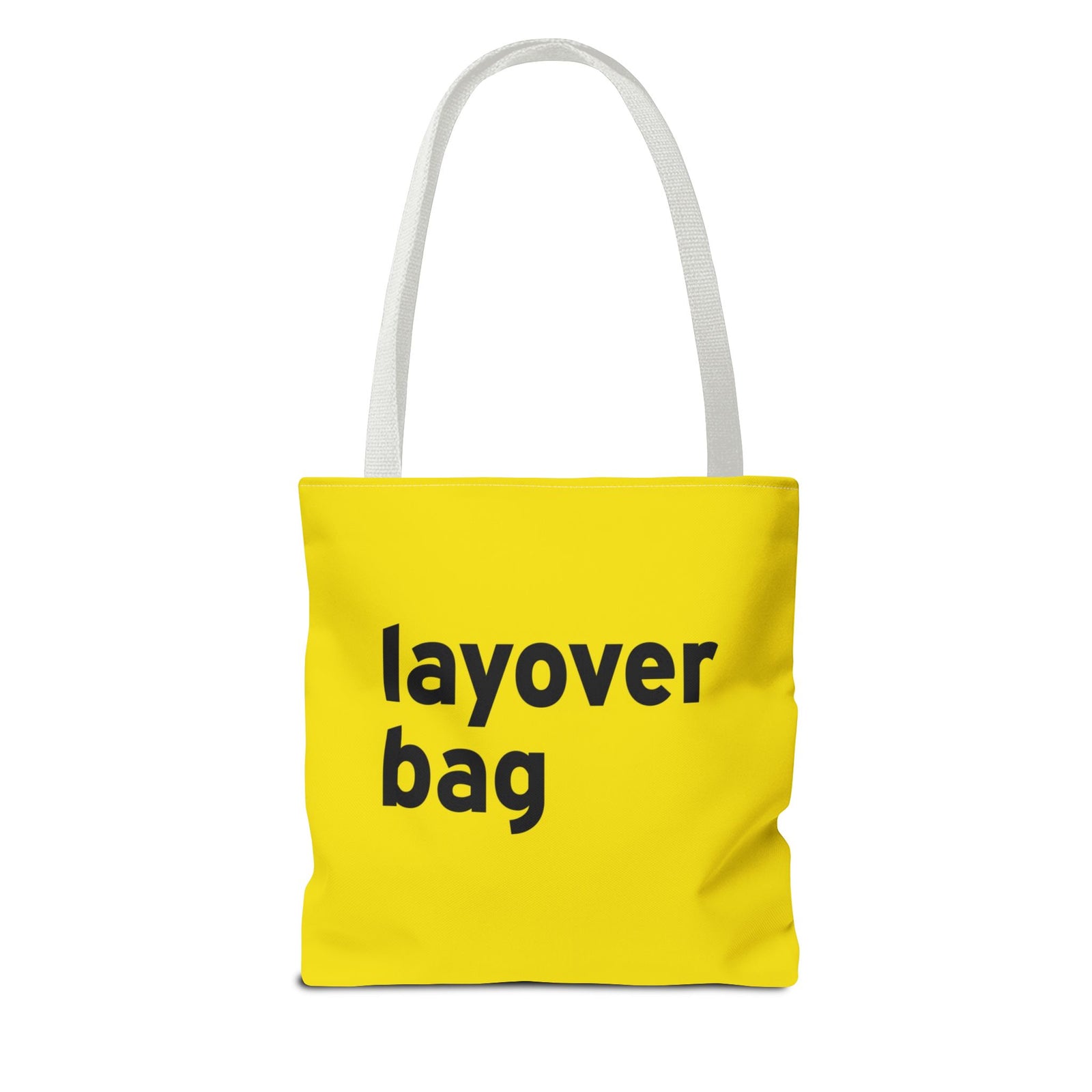 Layover Bag Tote Bag — Printed Green Travel Tote