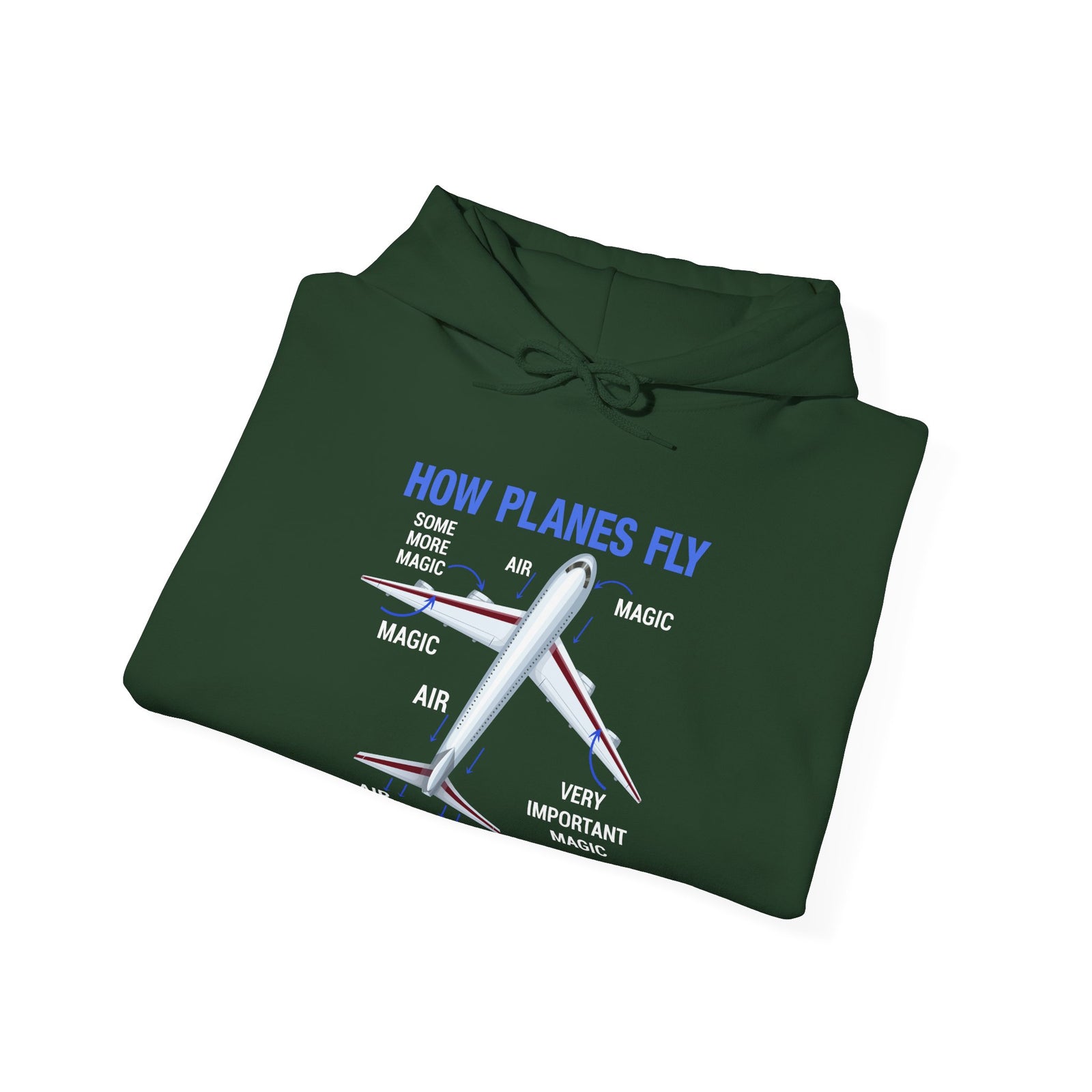 How Planes Fly - Pullover Hoodie