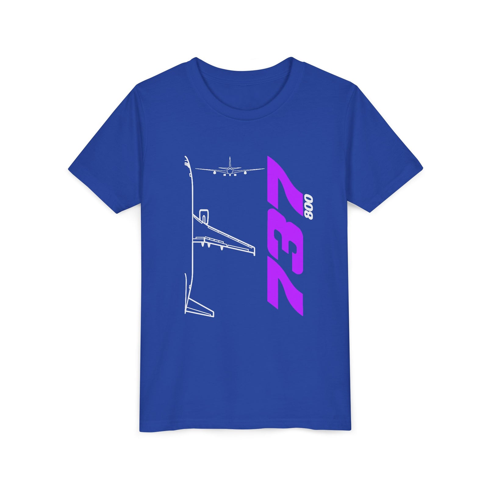 Boeing 737-800 - Unisex Youth Short Sleeve Tee