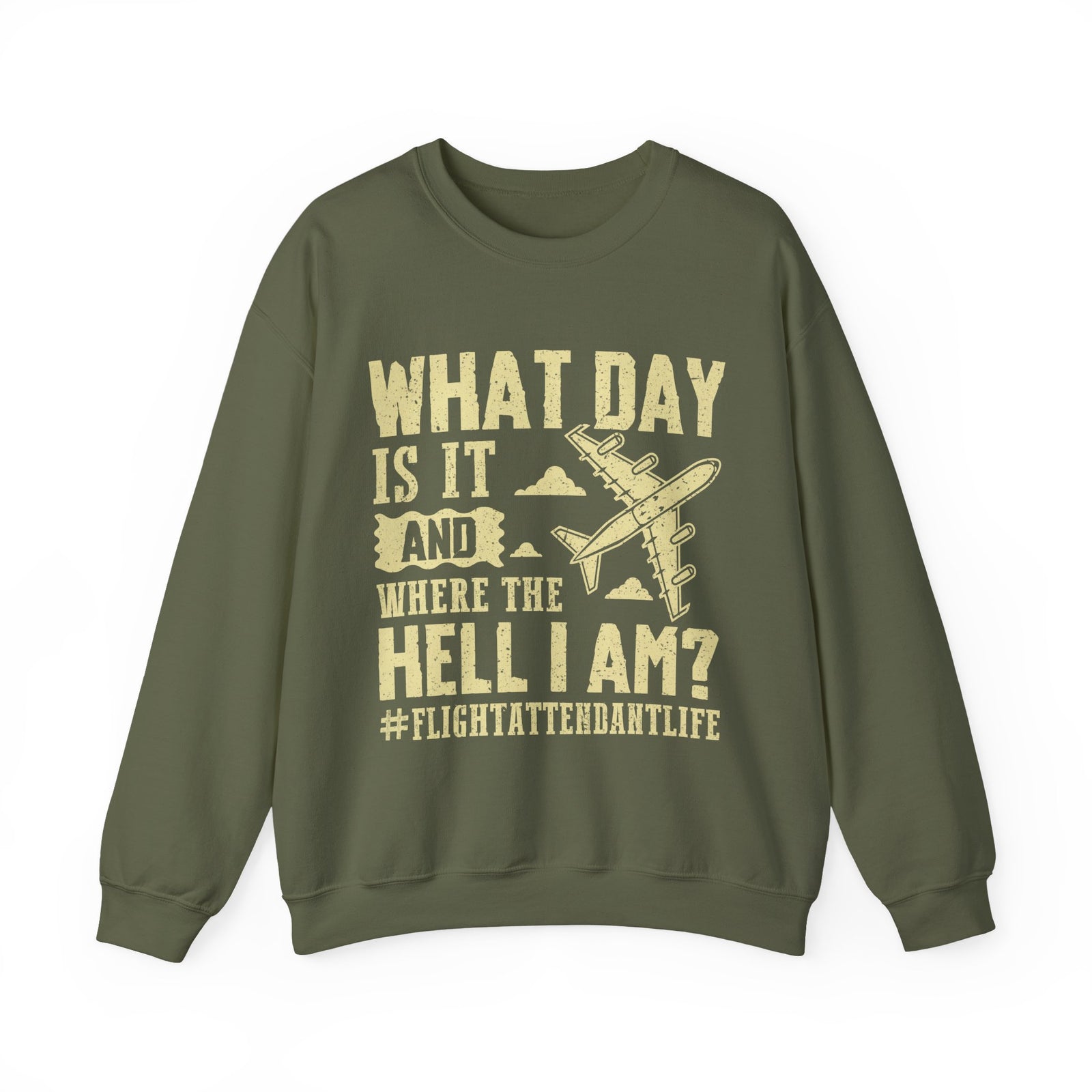 What Day Is It? - Unisex Crewneck Sweatshirt