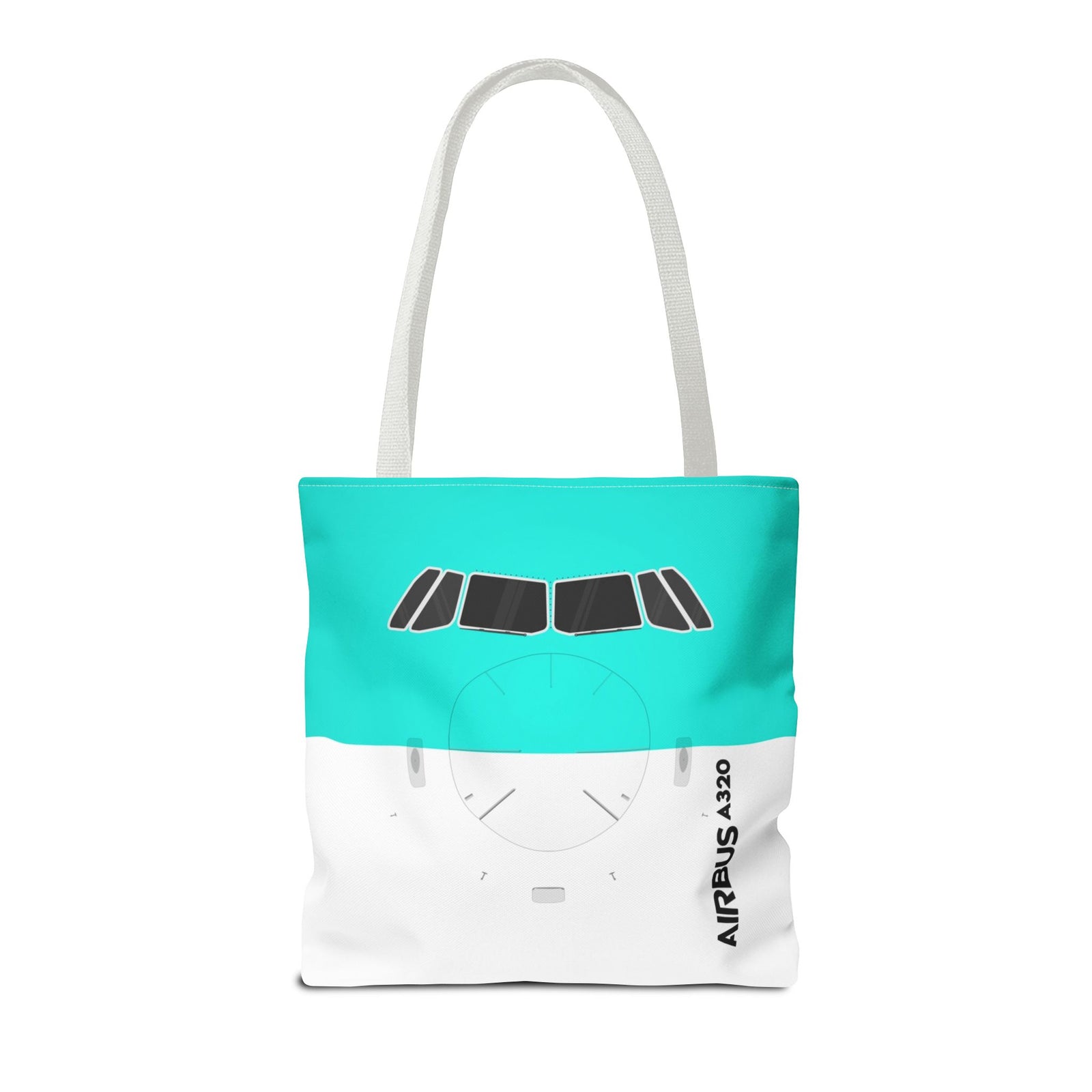 A320 Tote Bag — Printed Green Travel Tote