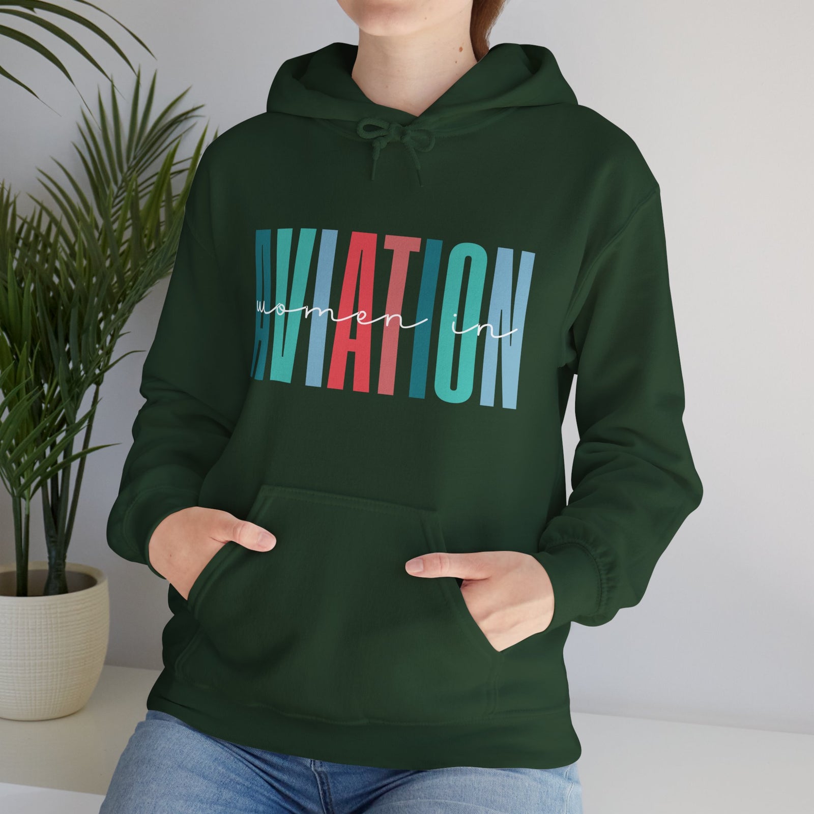 Woman In Aviation - Pullover Hoodie