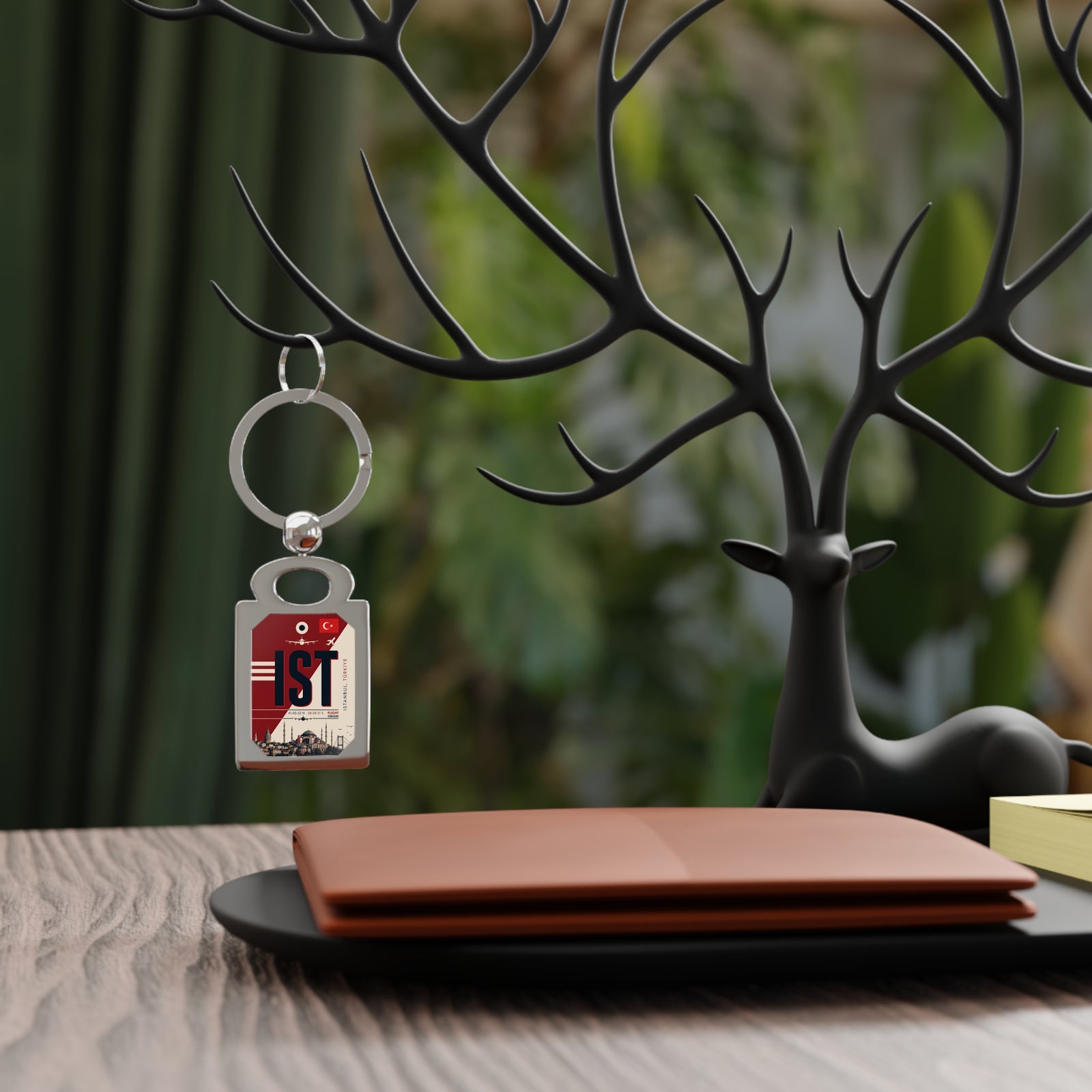 IST - Rectangle Keyring