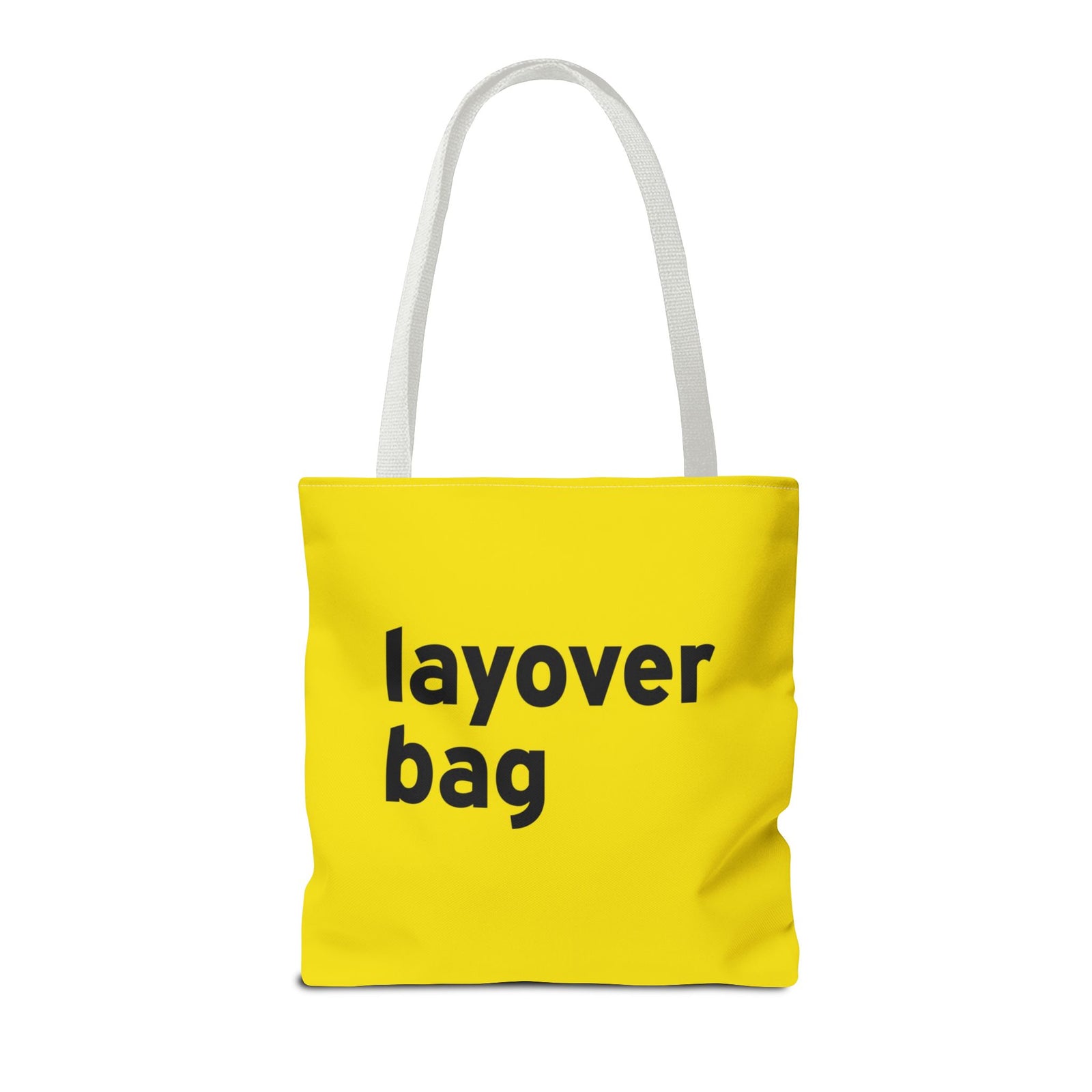 Layover Bag Tote Bag — Printed Green Travel Tote