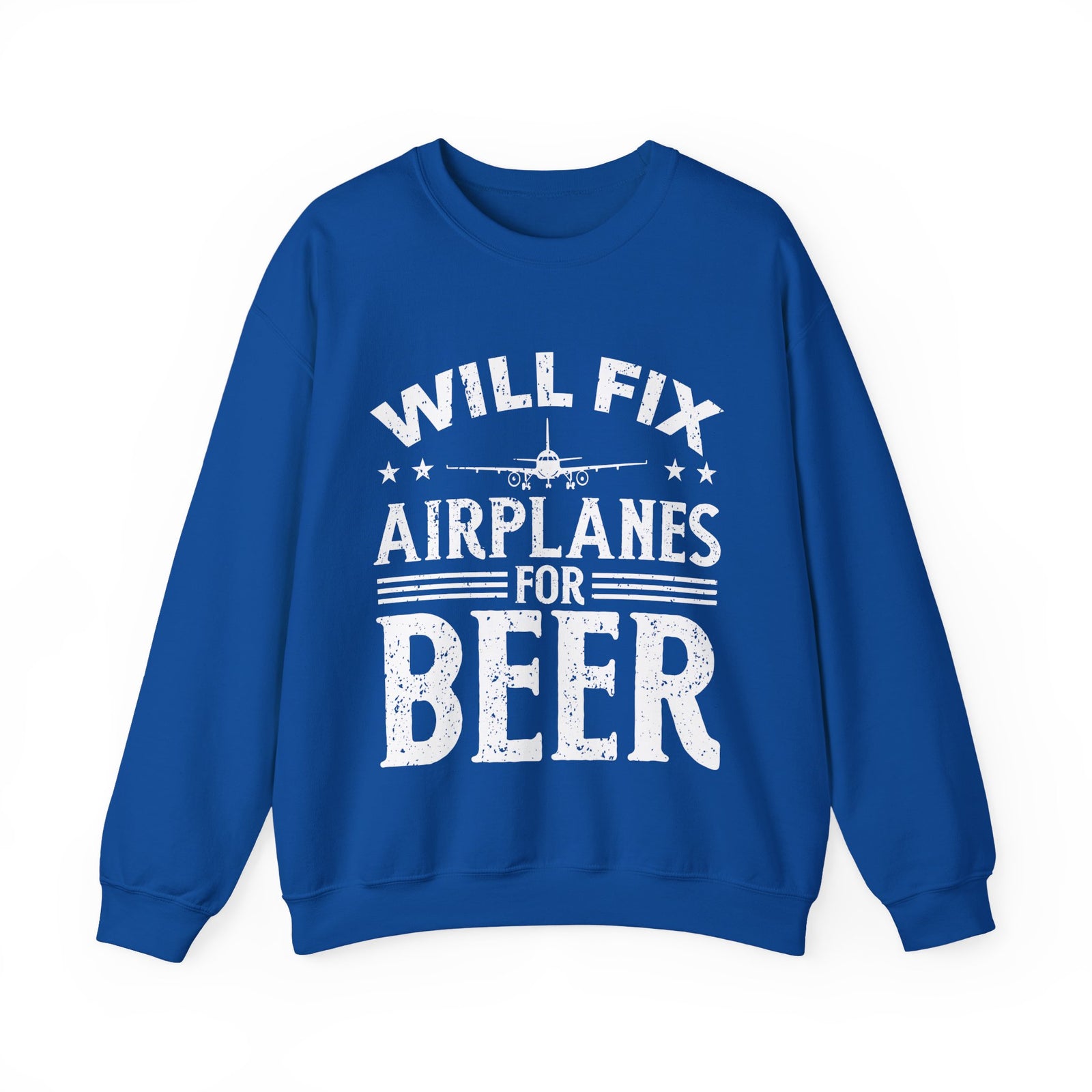 Will Fix Airplanes For Beer - Unisex Crewneck Sweatshirt