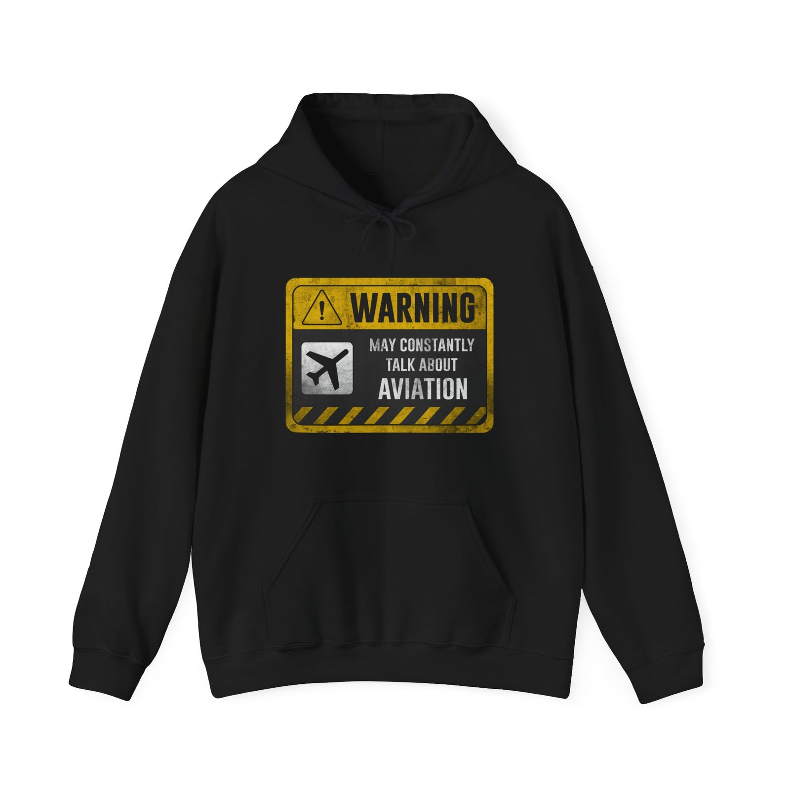 Warning May Constantly Talk About Aviation - Pullover Hoodie