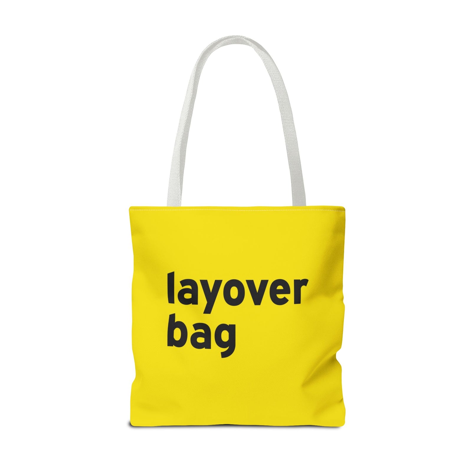 Layover Bag Tote Bag — Printed Green Travel Tote