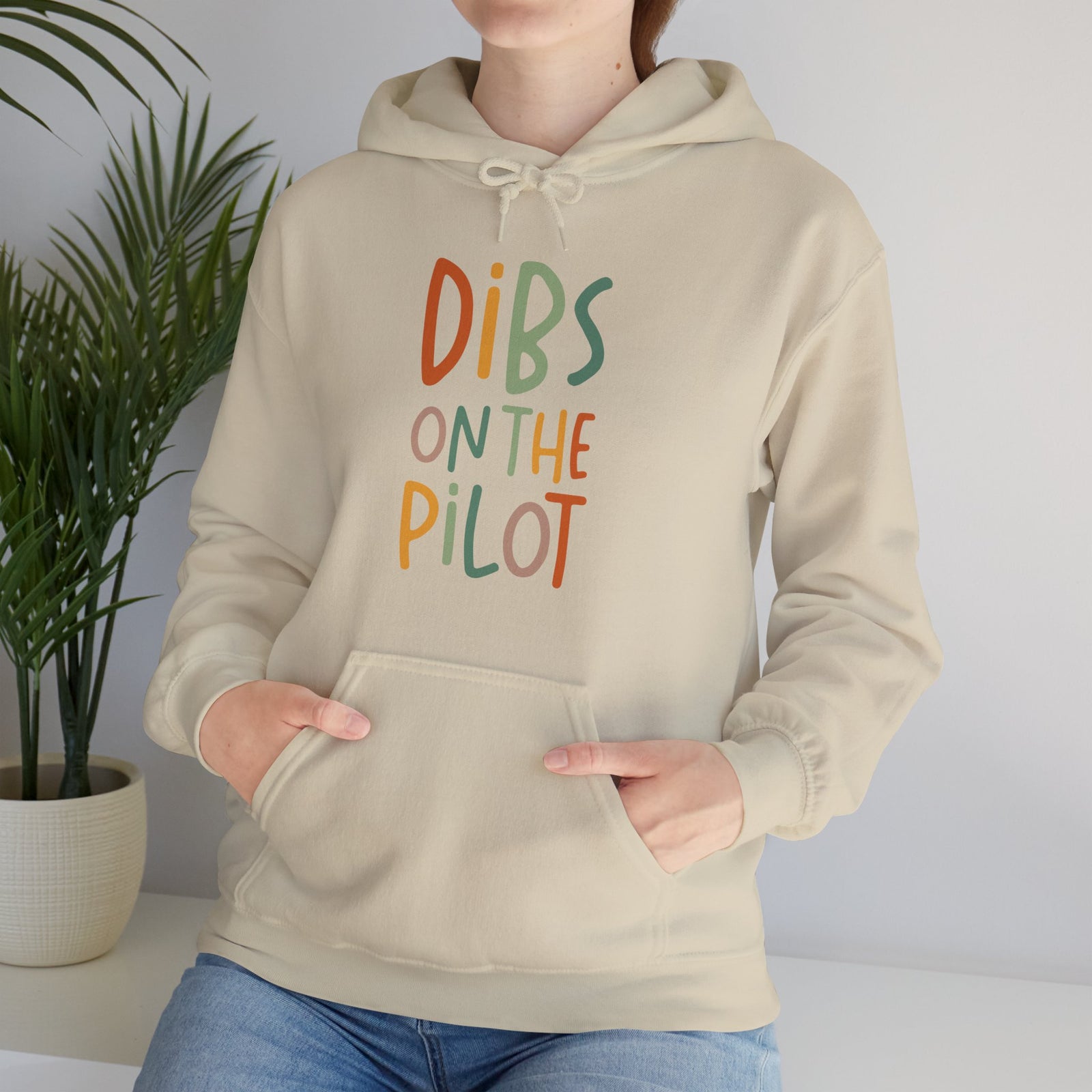Dibs On The Pilot - Pullover Hoodie