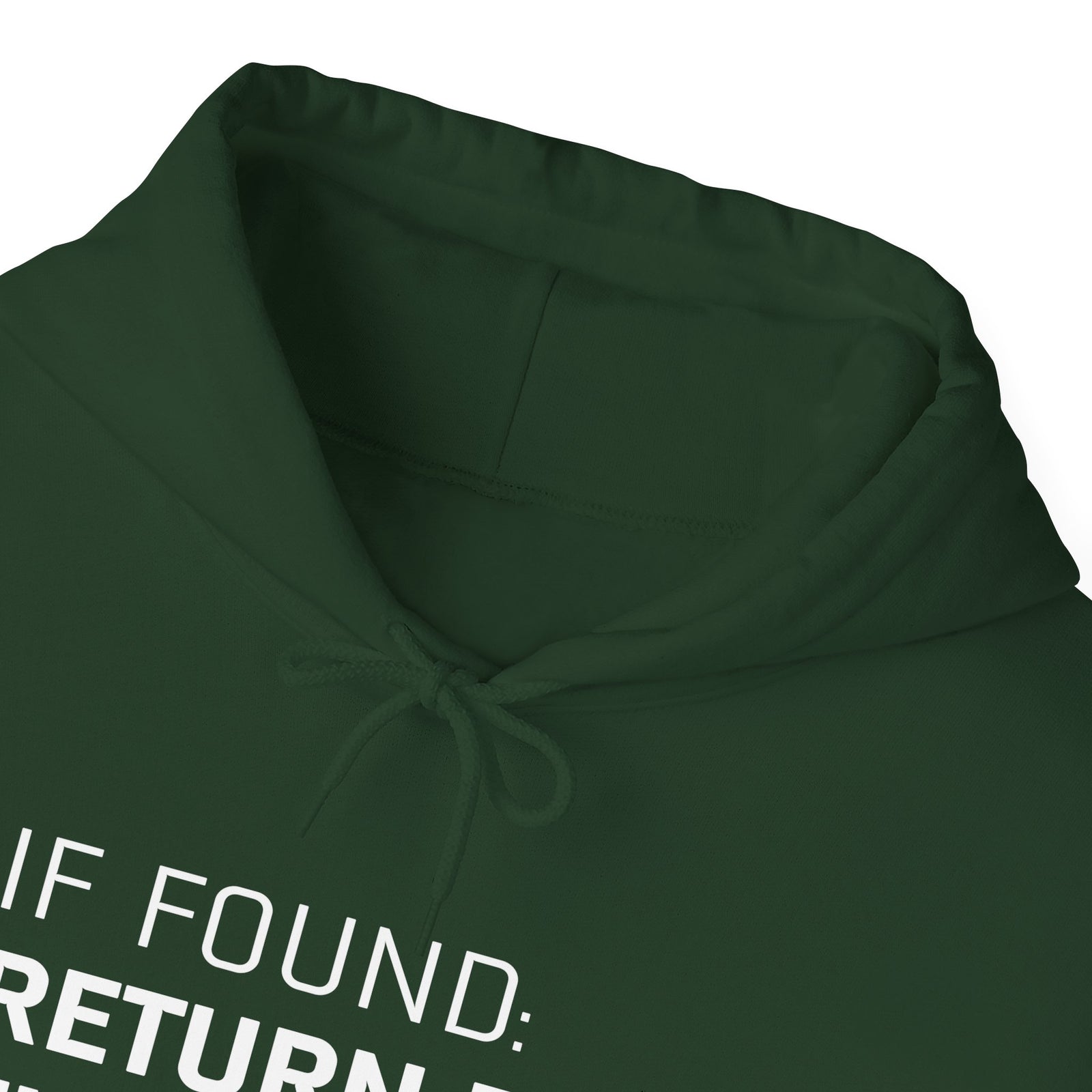 If Found: Return To First Class - Pullover Hoodie