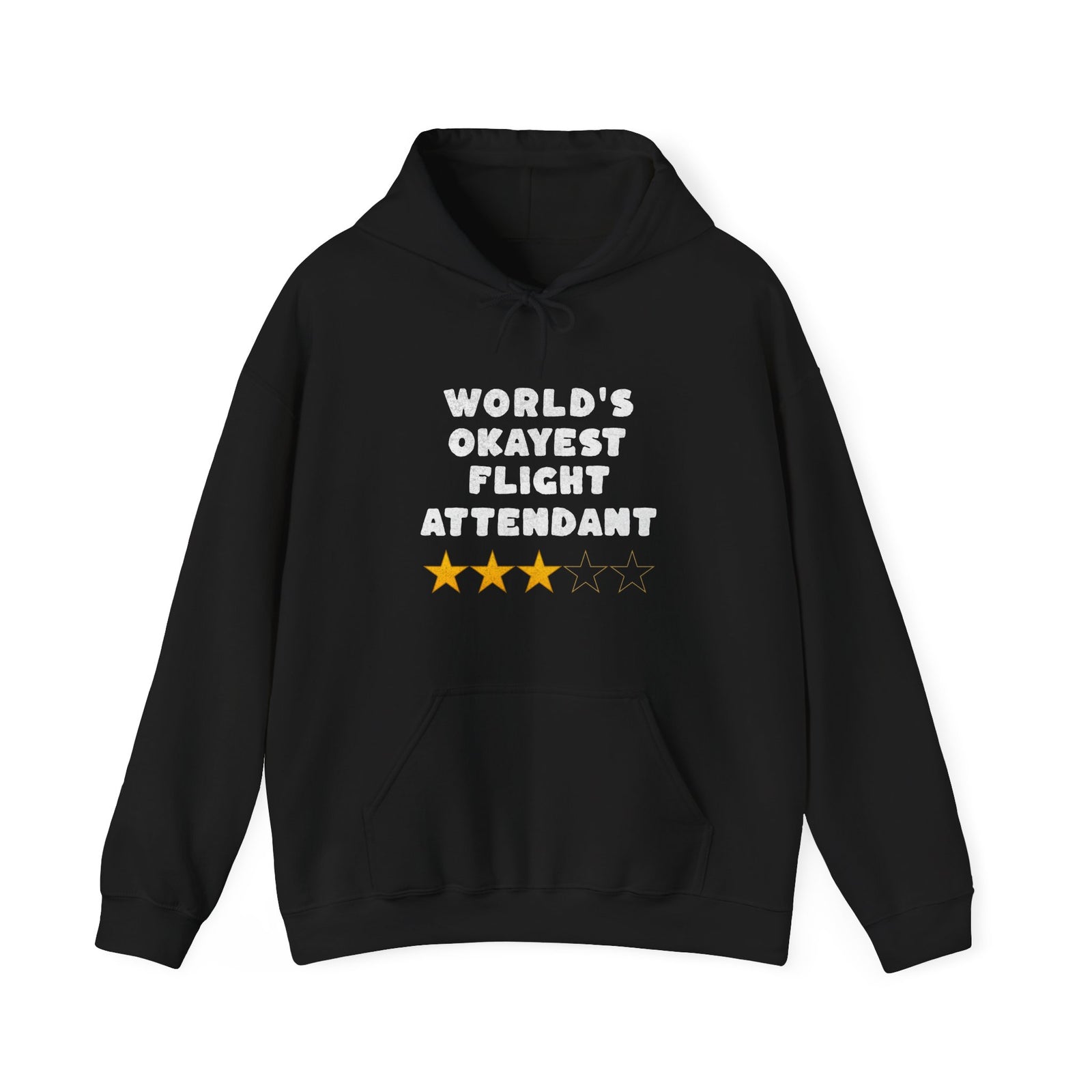 Worlds Okayest Flight Attendant - Pullover Hoodie