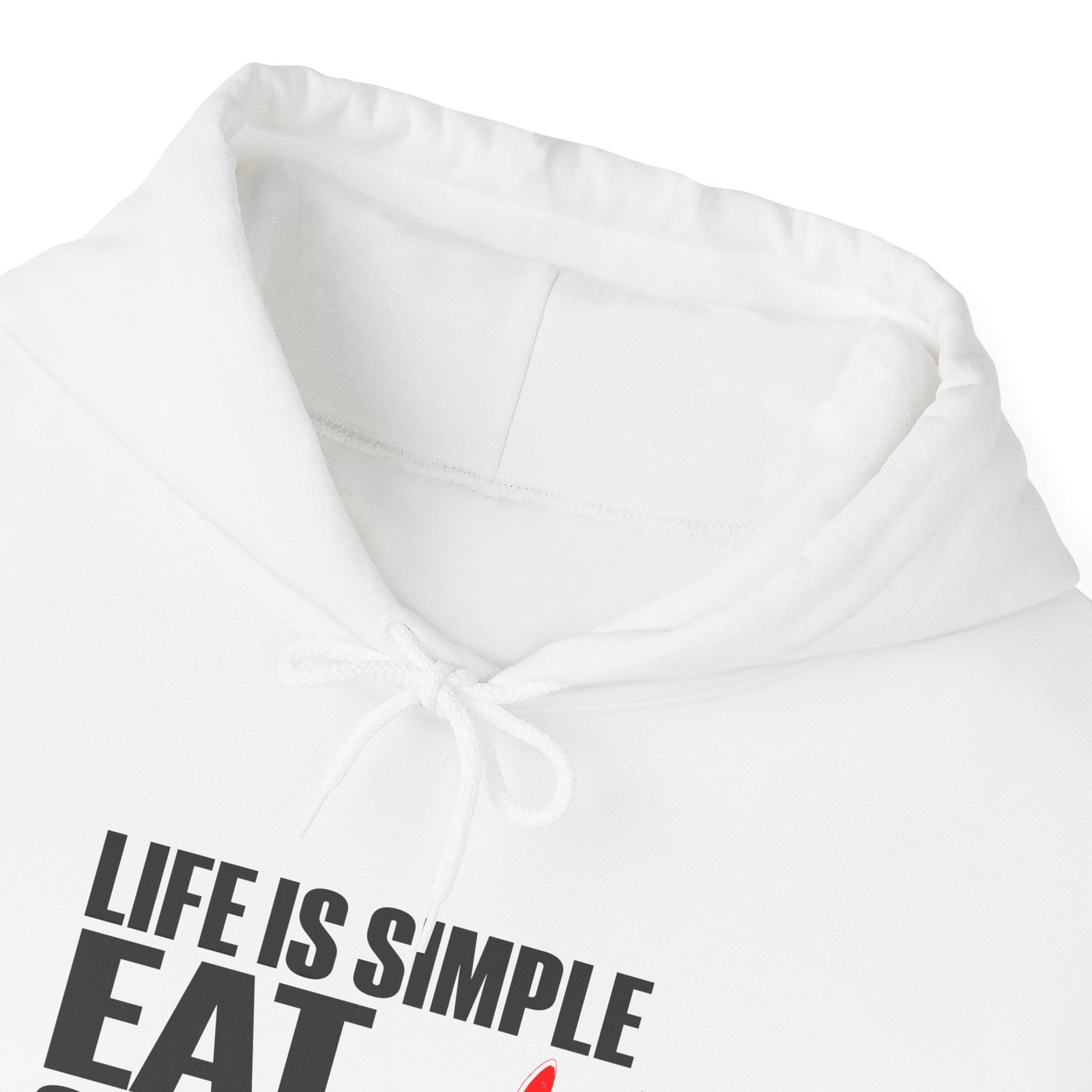 Life Is Simple Eat Sleep And Fly - Pullover Hoodie