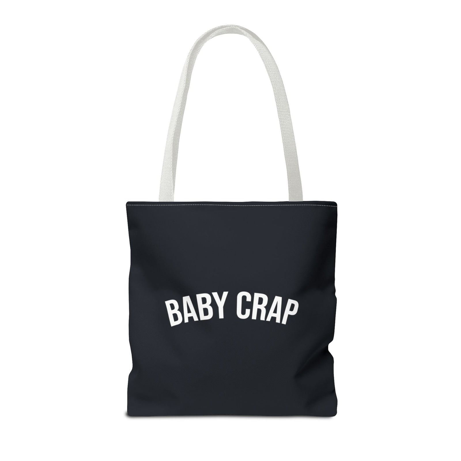 Baby Crap Tote Bag — Printed Green Travel Tote