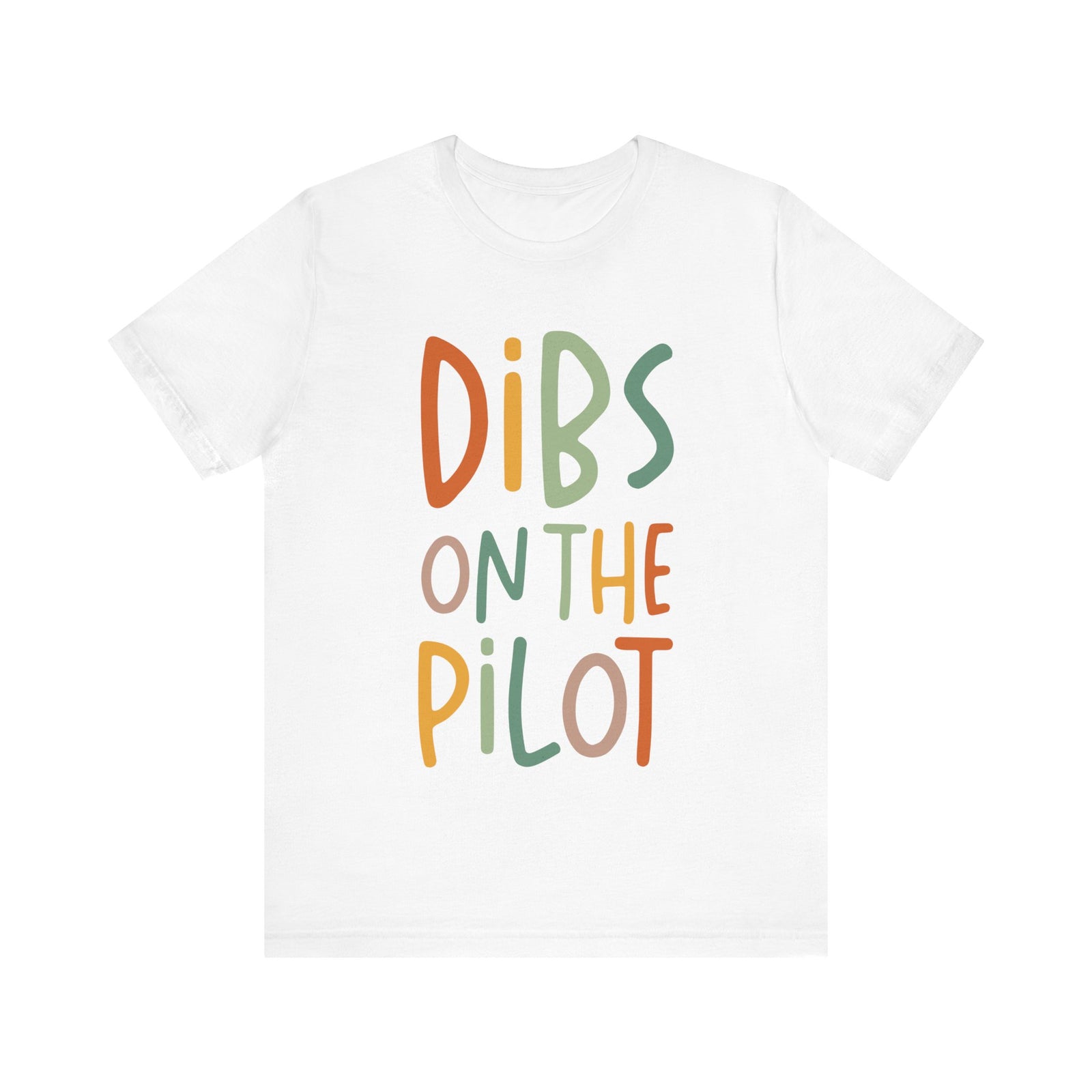 Dibs On The Pilot Unisex Jersey Tee - Perfect for Aviation Enthusiasts