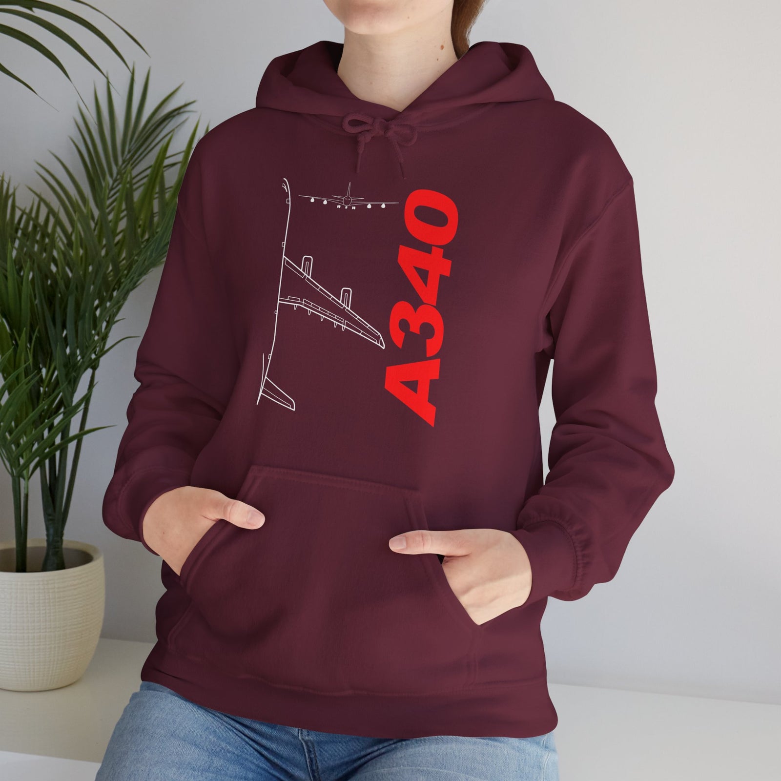 Airbus A340 - Pullover Hoodie