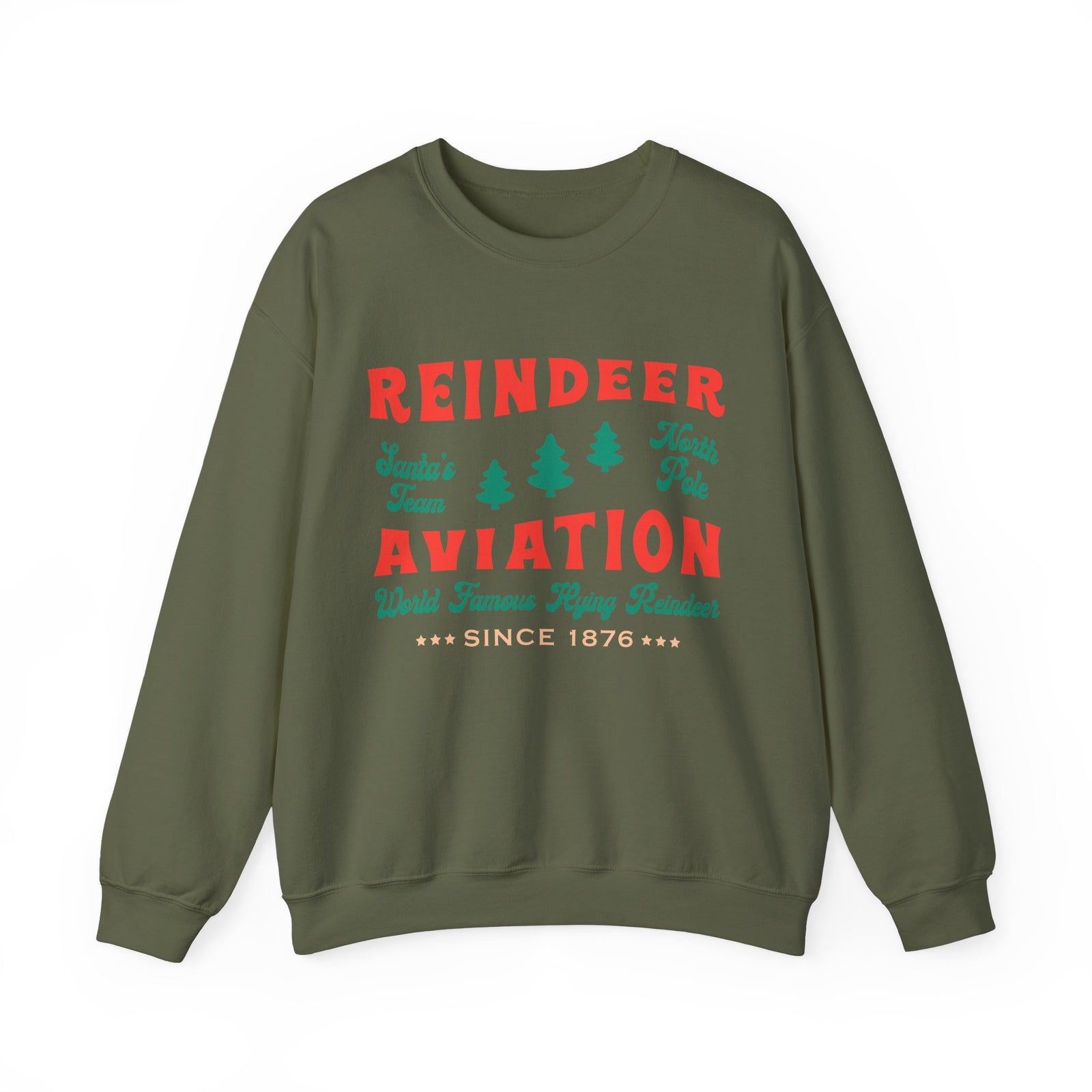 Reindeer Aviation - Unisex Crewneck Sweatshirt