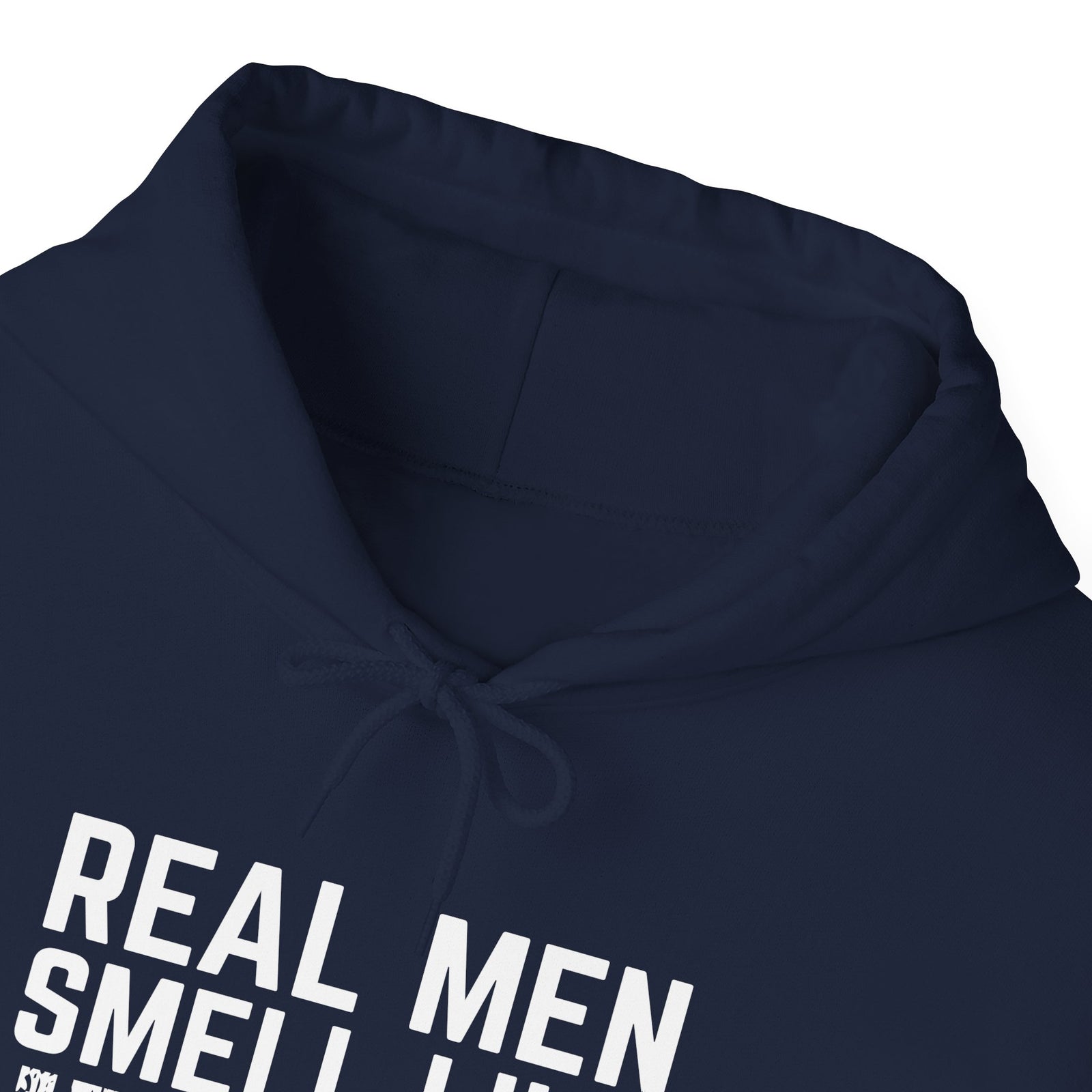 Real Men Smell Like Jet Fuel - Unisex Pullover Hoodie