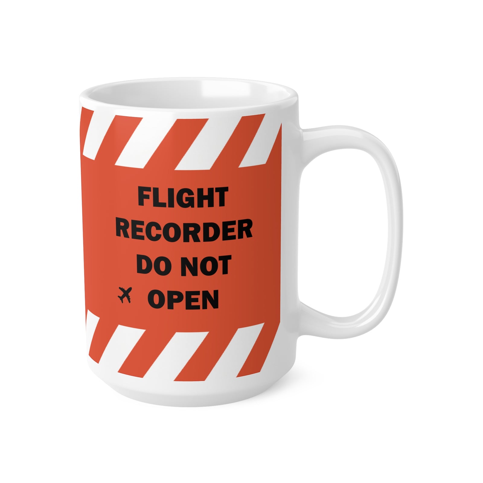 Flight Recorder Do Not Open - Mug 15oz