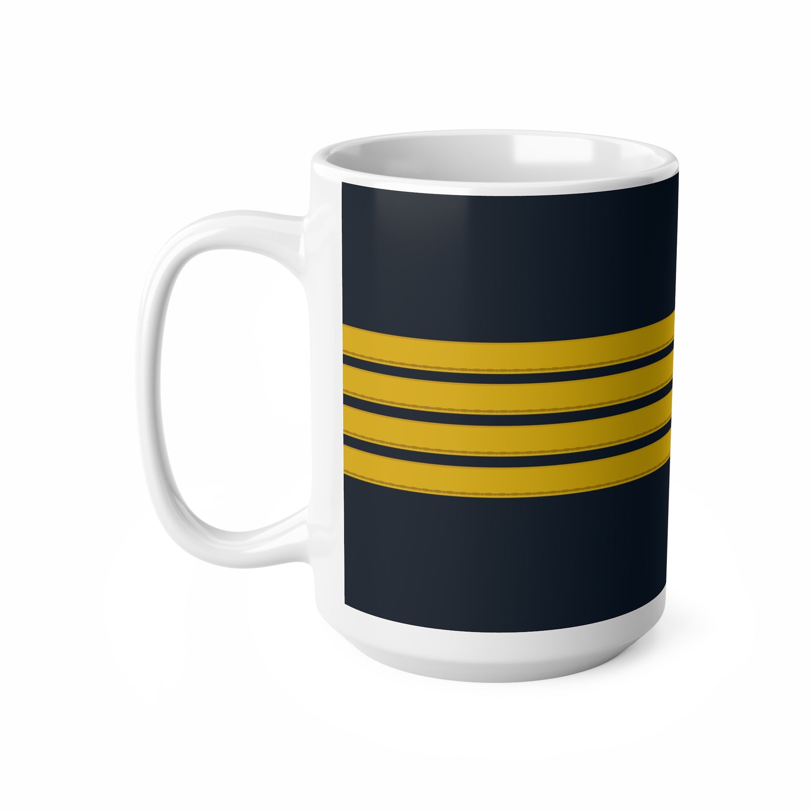 Navy Pilot Stripes - Mug 15OZ