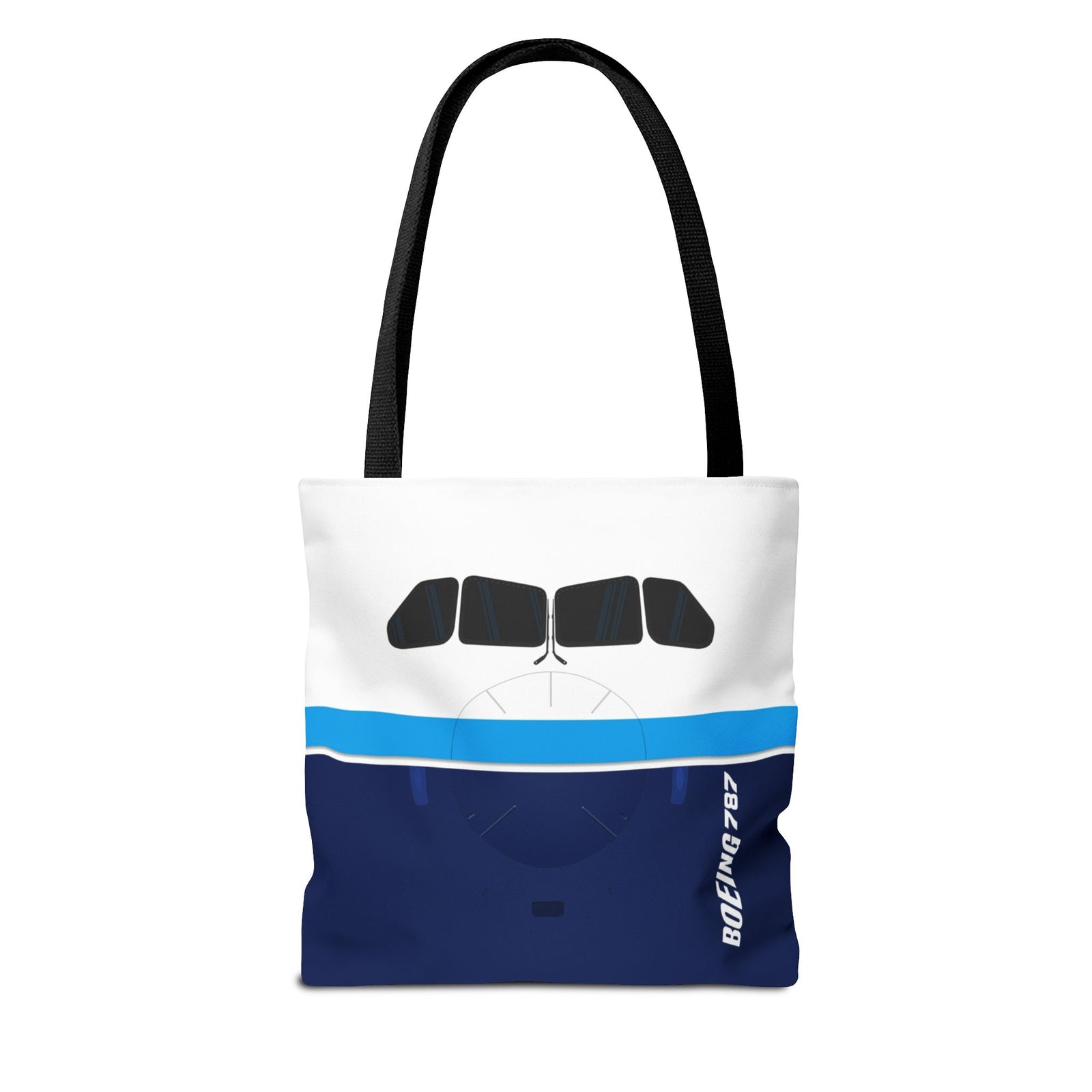787 Tote Bag — Printed Green Travel Tote
