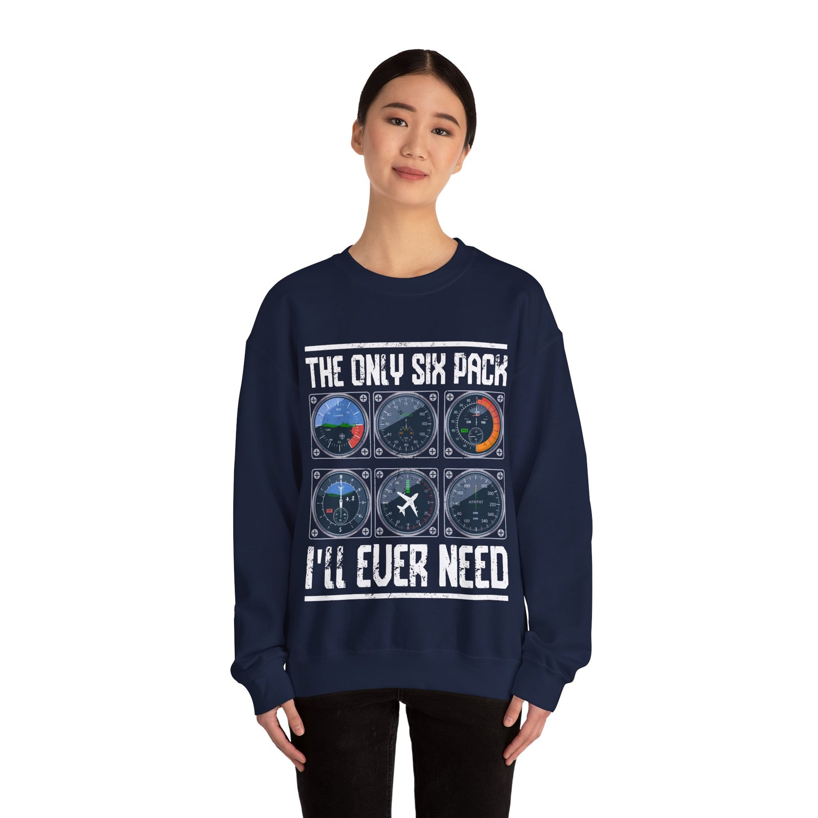 The Only Six Pack I'll Ever Need - Unisex Crewneck Sweatshirt
