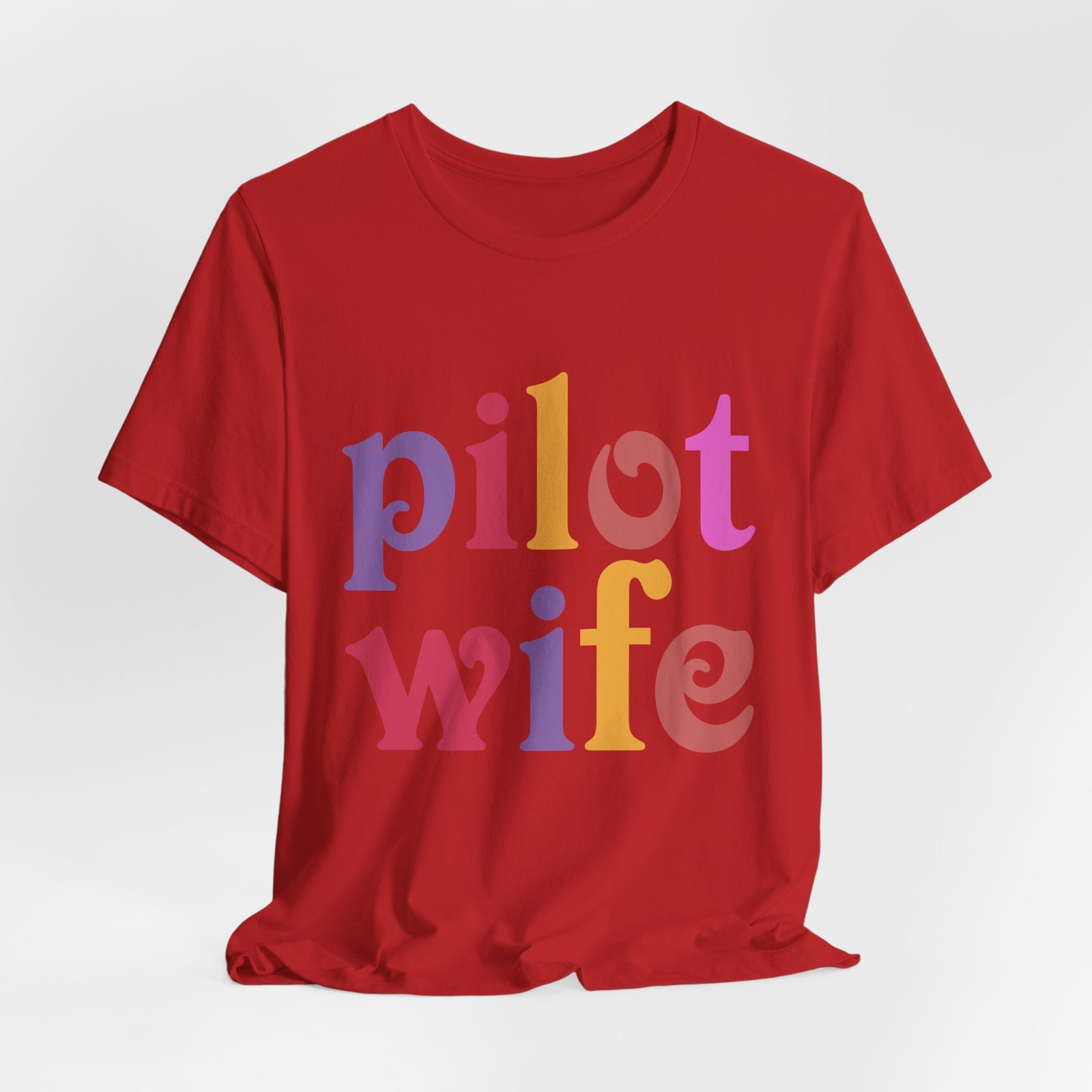 Pilot Wife Unisex Jersey Tee - Perfect for Aviation Enthusiasts