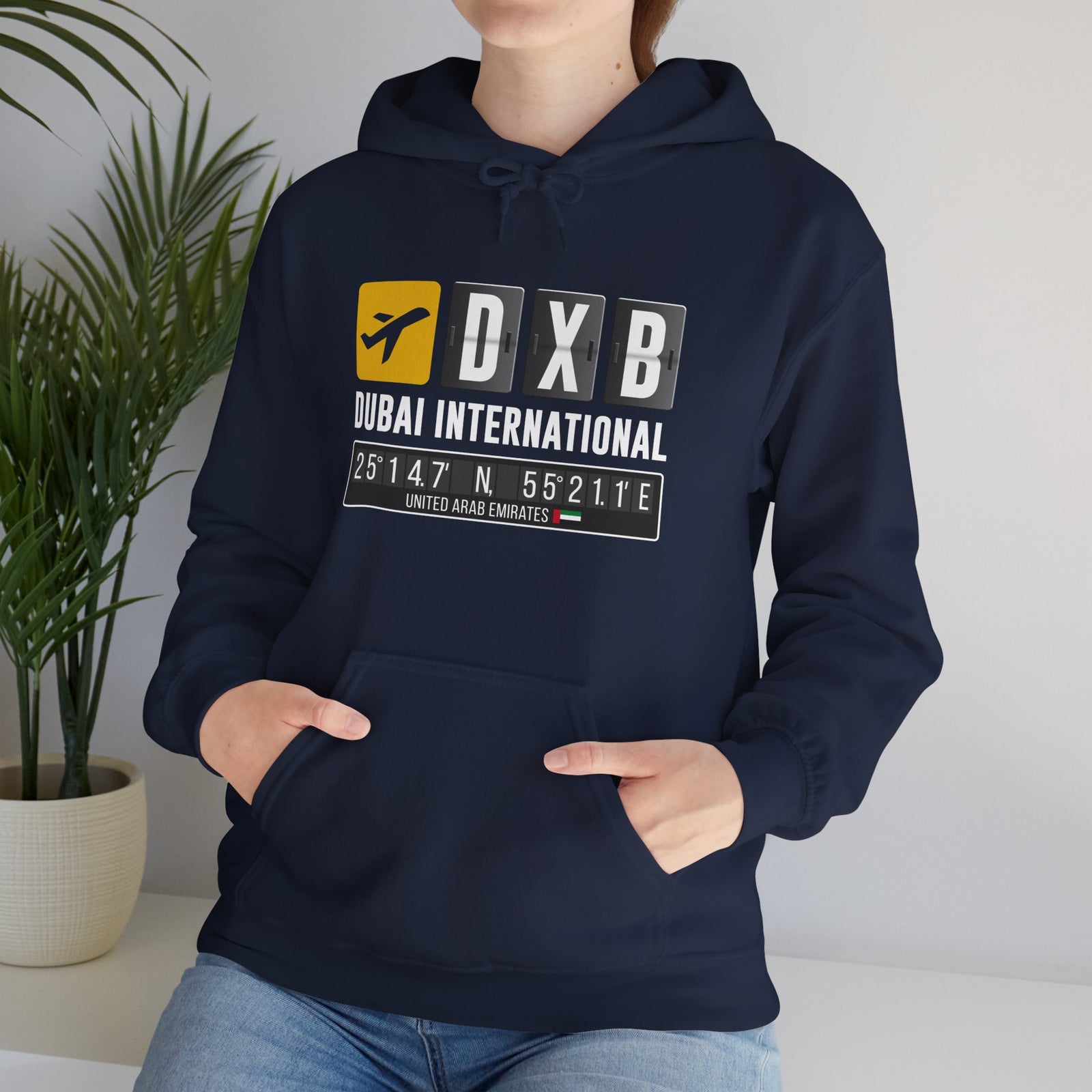 DXB Dubai International Airport - Pullover Hoodie