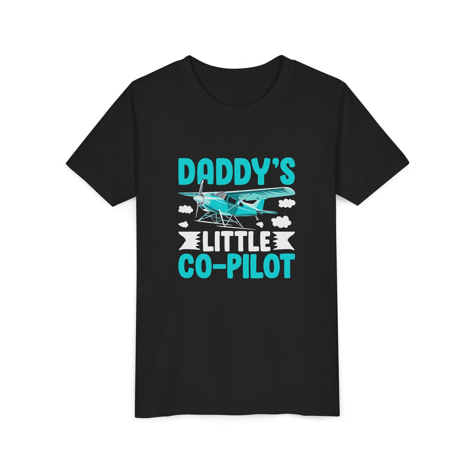 Daddys Little Co Pilot - Unisex Youth Short Sleeve Tee