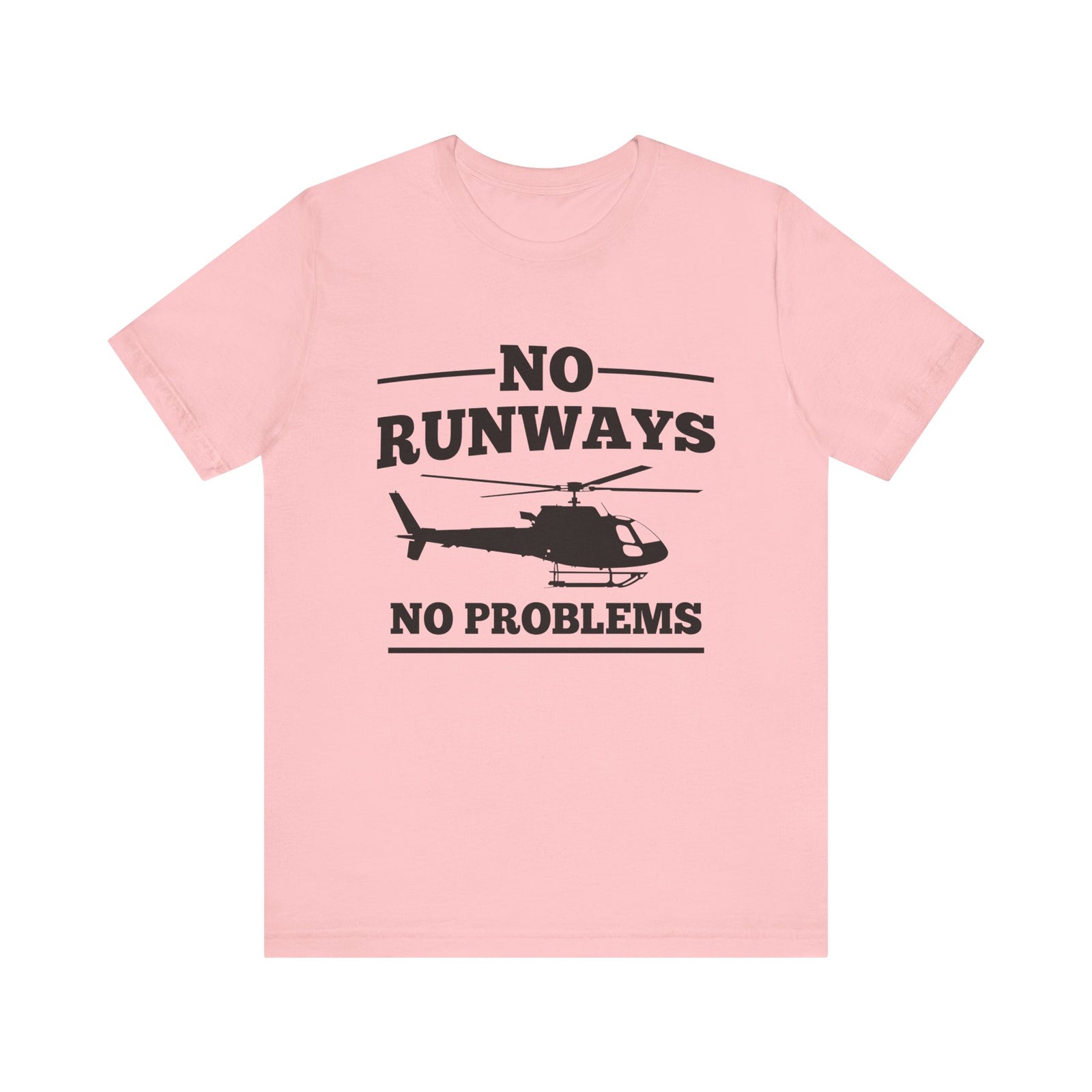 No Runways No Problem Unisex Jersey Tee - Perfect for Aviation Enthusiasts