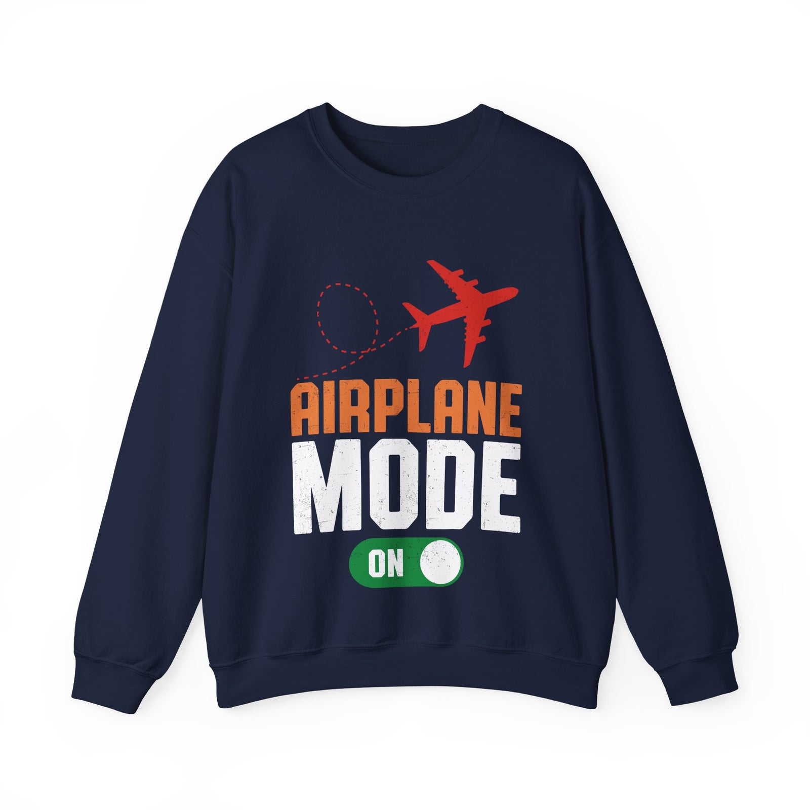 Airplane Mode On - Crewneck Sweatshirt