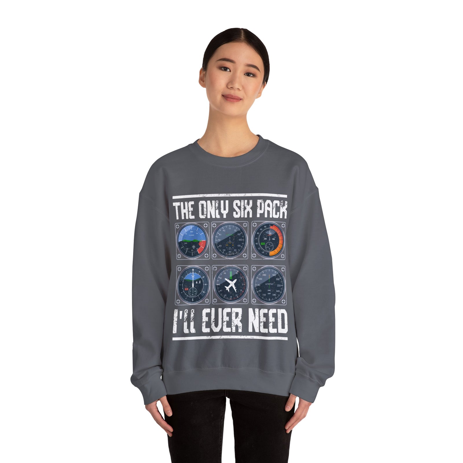 The Only Six Pack I'll Ever Need - Unisex Crewneck Sweatshirt