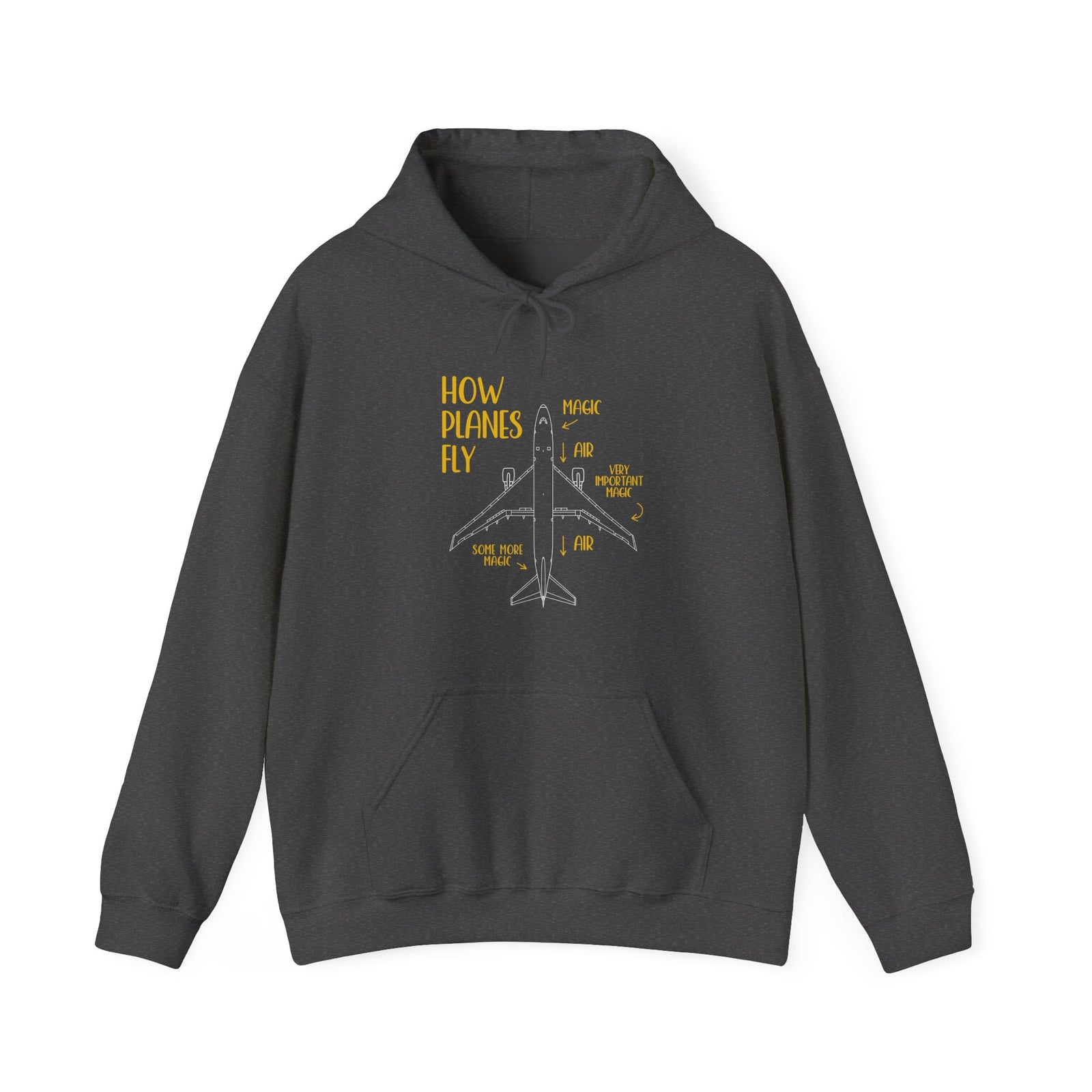 How Planes Fly? - Pullover Hoodie