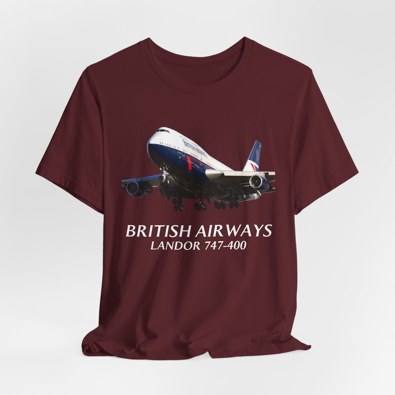 British Airways Landor 747-400 - Unisex Jersey Tee