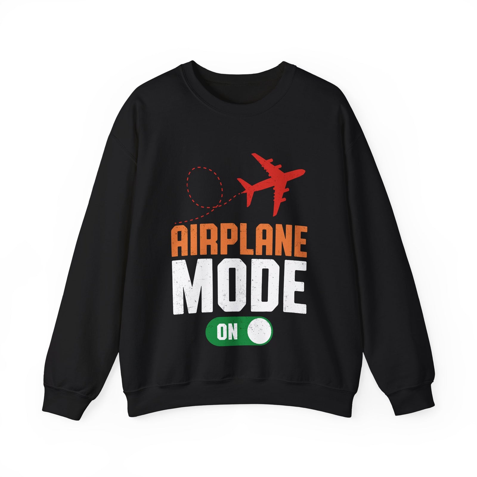 Airplane Mode On - Crewneck Sweatshirt